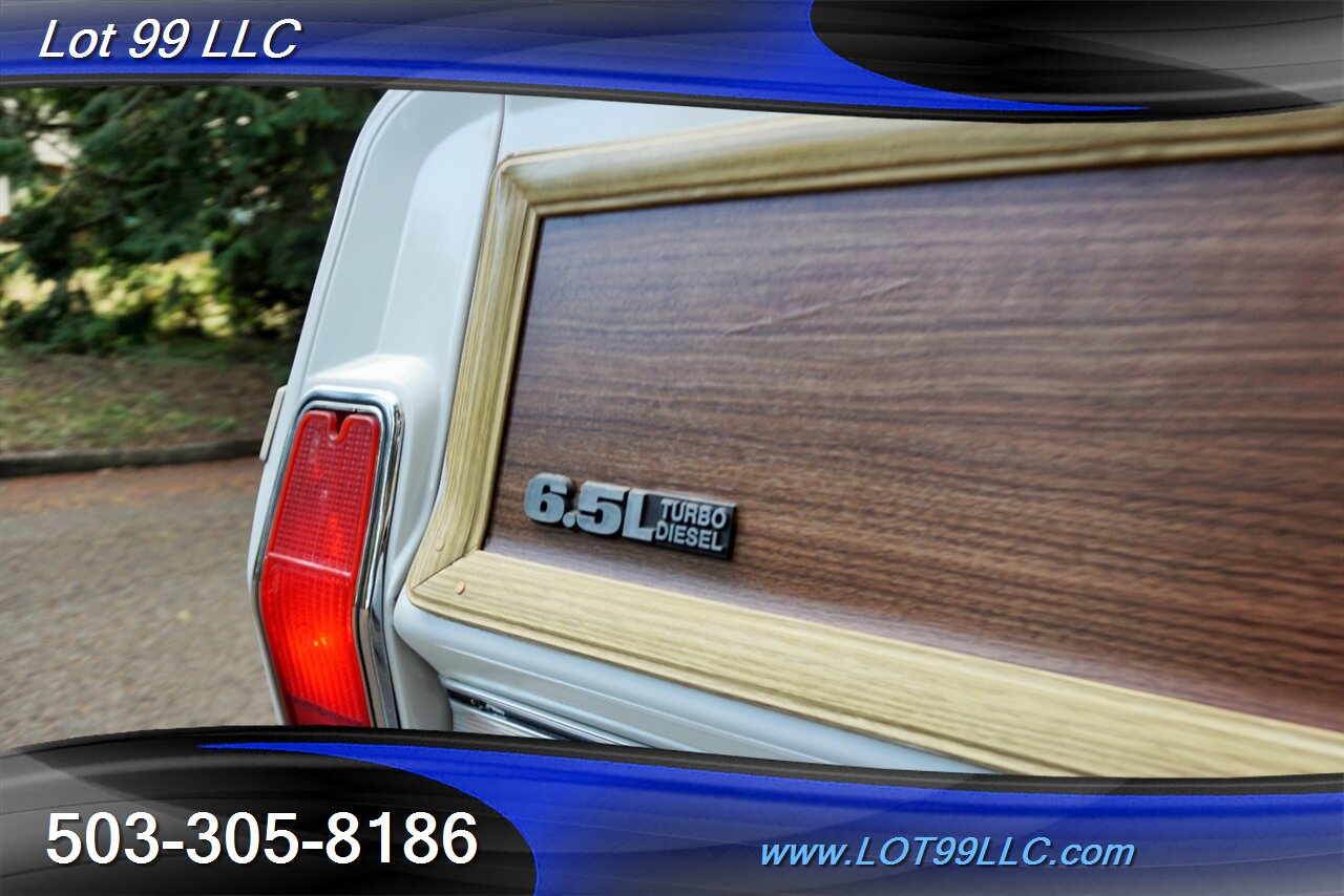 1990 Jeep Wagoneer Grand 4X4 6.5L Diesel Swap Auto Tan Leather BFG - Photo 33 - Milwaukie, OR 97267