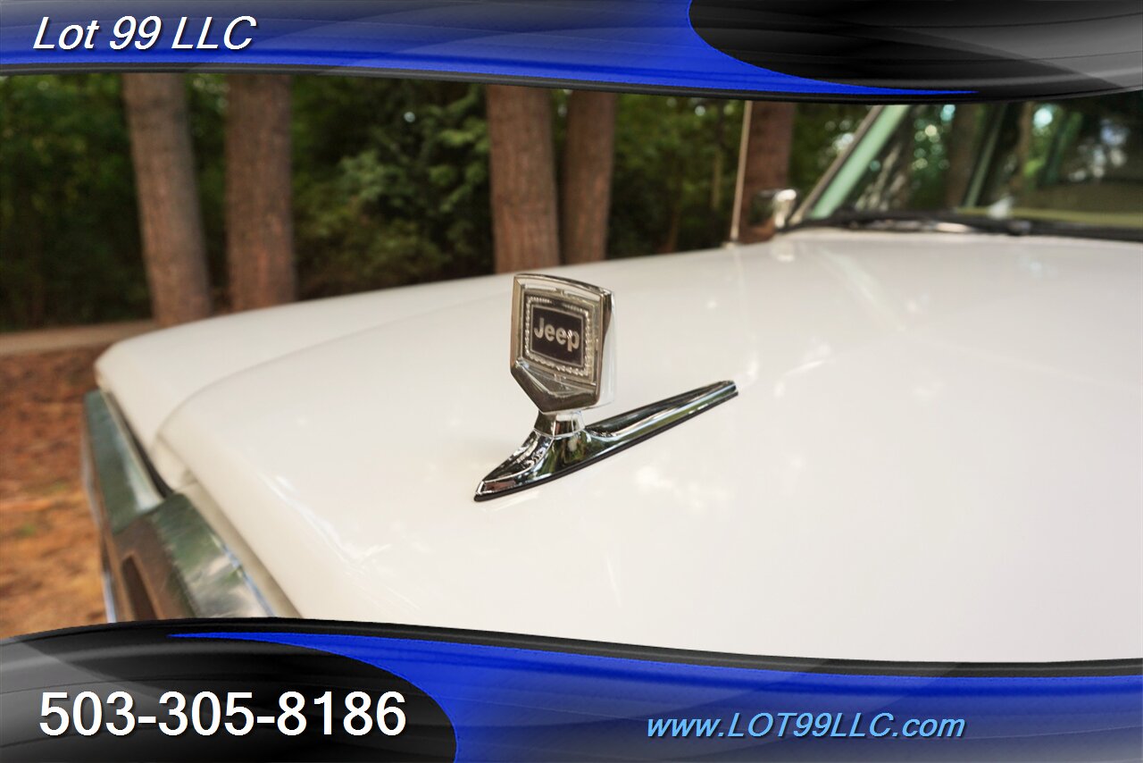 1990 Jeep Wagoneer Grand 4X4 6.5L Diesel Swap Auto Tan Leather BFG - Photo 40 - Milwaukie, OR 97267