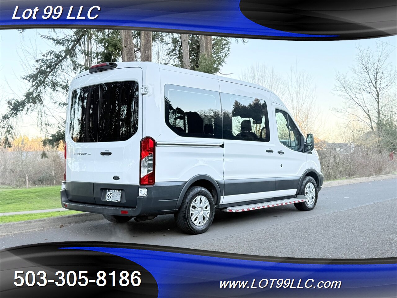 2018 Ford Transit MID Roof 59k ** WHEELCHAIR VAN** 5 Passenger Vinyl Seats Braun Rear Lift Backup Camera - Photo 12 - Milwaukie, OR 97267