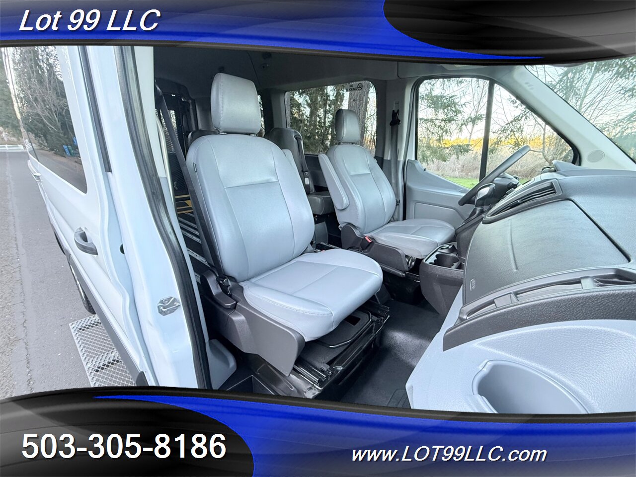 2018 Ford Transit MID Roof 59k ** WHEELCHAIR VAN** 5 Passenger Vinyl Seats Braun Rear Lift Backup Camera - Photo 20 - Milwaukie, OR 97267