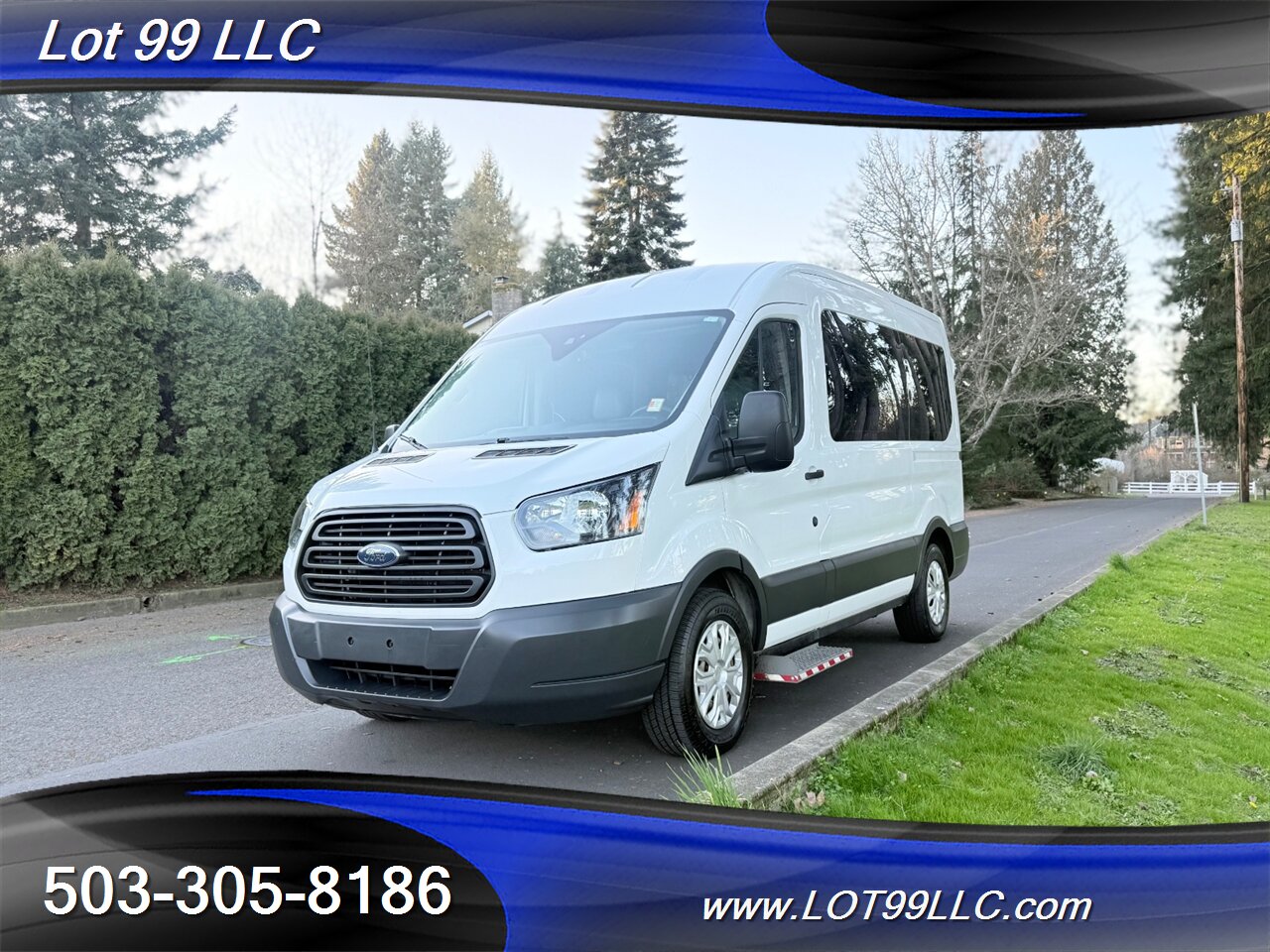 2018 Ford Transit MID Roof 59k ** WHEELCHAIR VAN** 5 Passenger Vinyl Seats Braun Rear Lift Backup Camera - Photo 8 - Milwaukie, OR 97267