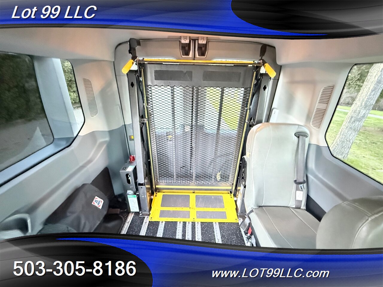 2018 Ford Transit MID Roof 59k ** WHEELCHAIR VAN** 5 Passenger Vinyl Seats Braun Rear Lift Backup Camera - Photo 48 - Milwaukie, OR 97267