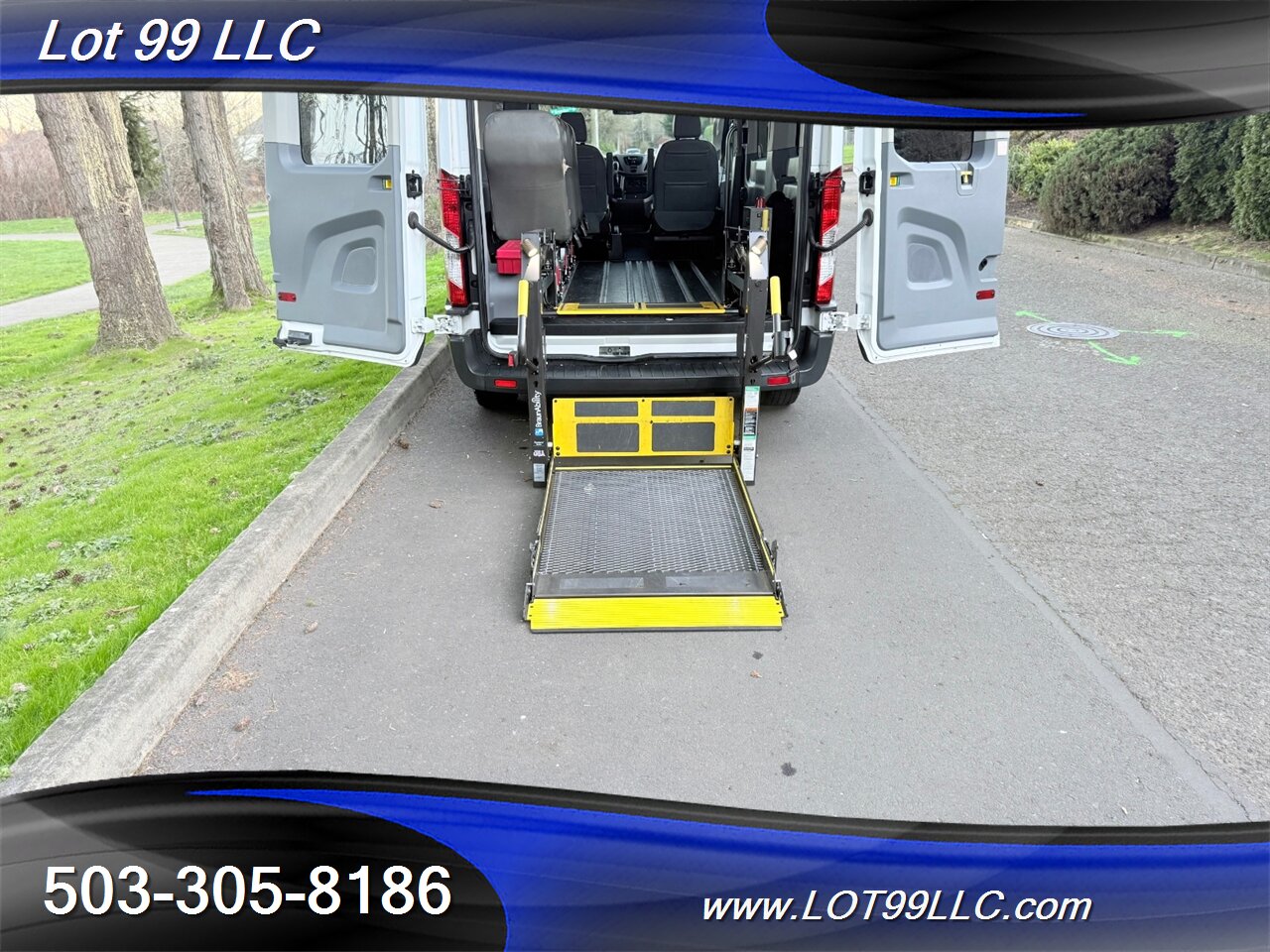 2018 Ford Transit MID Roof 59k ** WHEELCHAIR VAN** 5 Passenger Vinyl Seats Braun Rear Lift Backup Camera - Photo 22 - Milwaukie, OR 97267