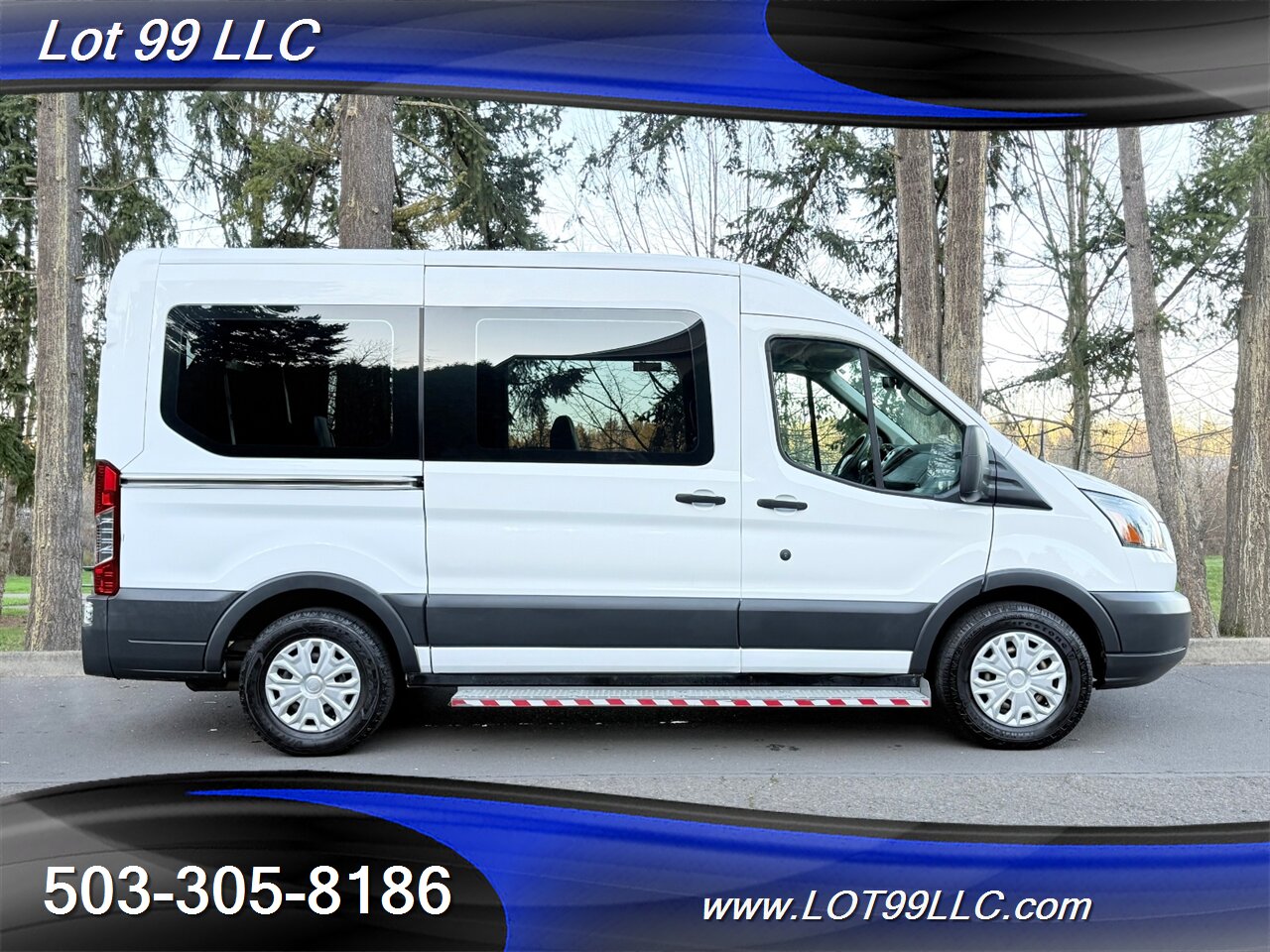2018 Ford Transit MID Roof 59k ** WHEELCHAIR VAN** 5 Passenger Vinyl Seats Braun Rear Lift Backup Camera - Photo 11 - Milwaukie, OR 97267
