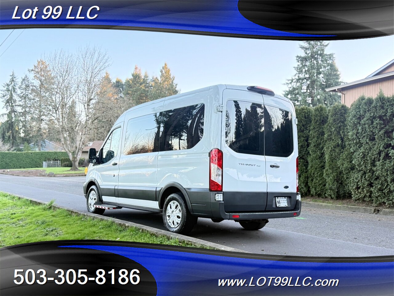 2018 Ford Transit MID Roof 59k ** WHEELCHAIR VAN** 5 Passenger Vinyl Seats Braun Rear Lift Backup Camera - Photo 14 - Milwaukie, OR 97267