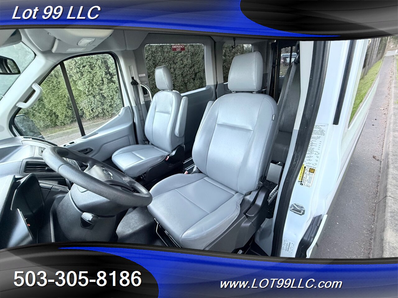 2018 Ford Transit MID Roof 59k ** WHEELCHAIR VAN** 5 Passenger Vinyl Seats Braun Rear Lift Backup Camera - Photo 18 - Milwaukie, OR 97267