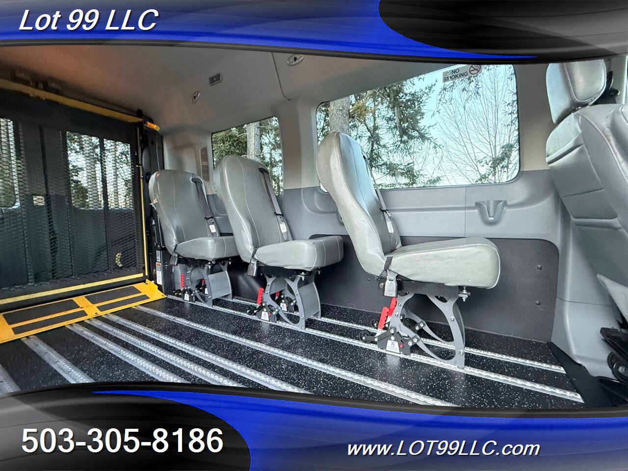2018 Ford Transit MID Roof 59k ** WHEELCHAIR VAN** 5 Passenger Vinyl Seats Braun Rear Lift Backup Camera - Photo 46 - Milwaukie, OR 97267