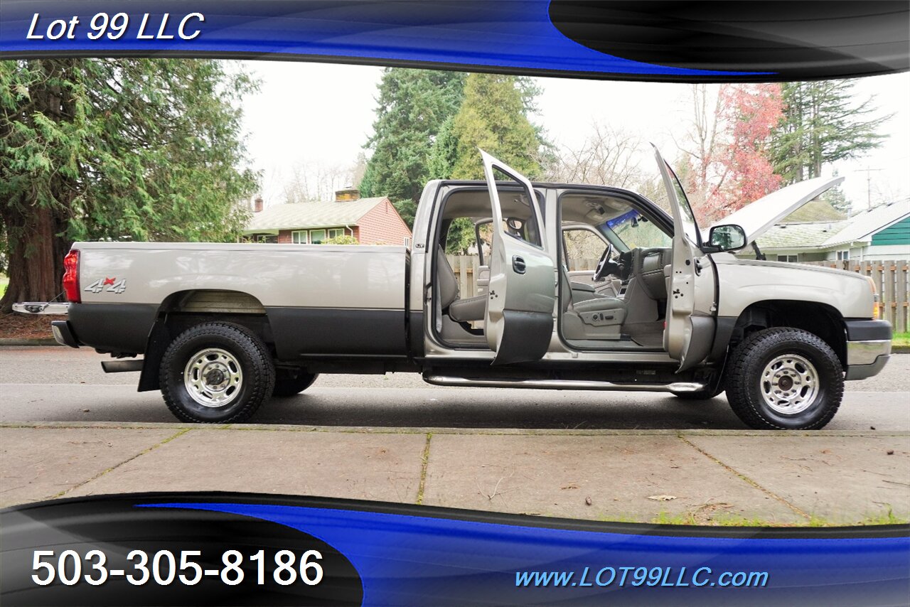 2003 Chevrolet Silverado 2500 HD 4X4 6.6L Duramax LONG BED NEW TIRES Tow Pkg - Photo 28 - Milwaukie, OR 97267