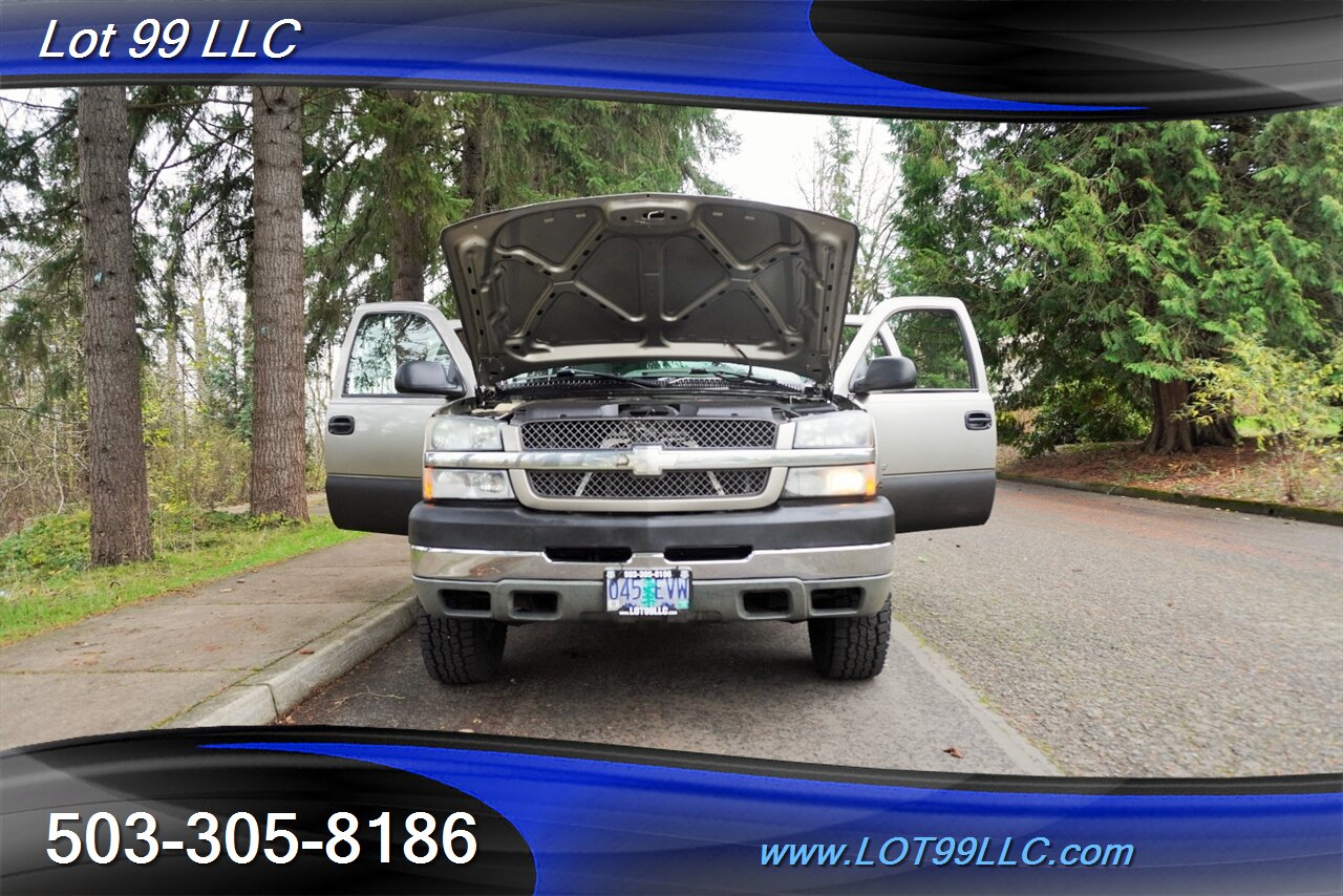 2003 Chevrolet Silverado 2500 HD 4X4 6.6L Duramax LONG BED NEW TIRES Tow Pkg - Photo 27 - Milwaukie, OR 97267
