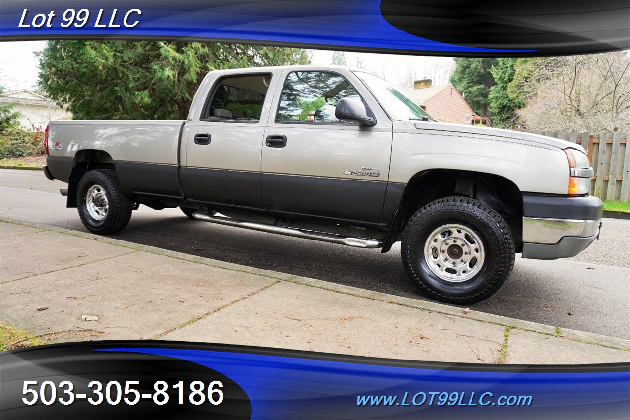 2003 Chevrolet Silverado 2500 HD 4X4 6.6L Duramax LONG BED NEW TIRES Tow Pkg - Photo 7 - Milwaukie, OR 97267