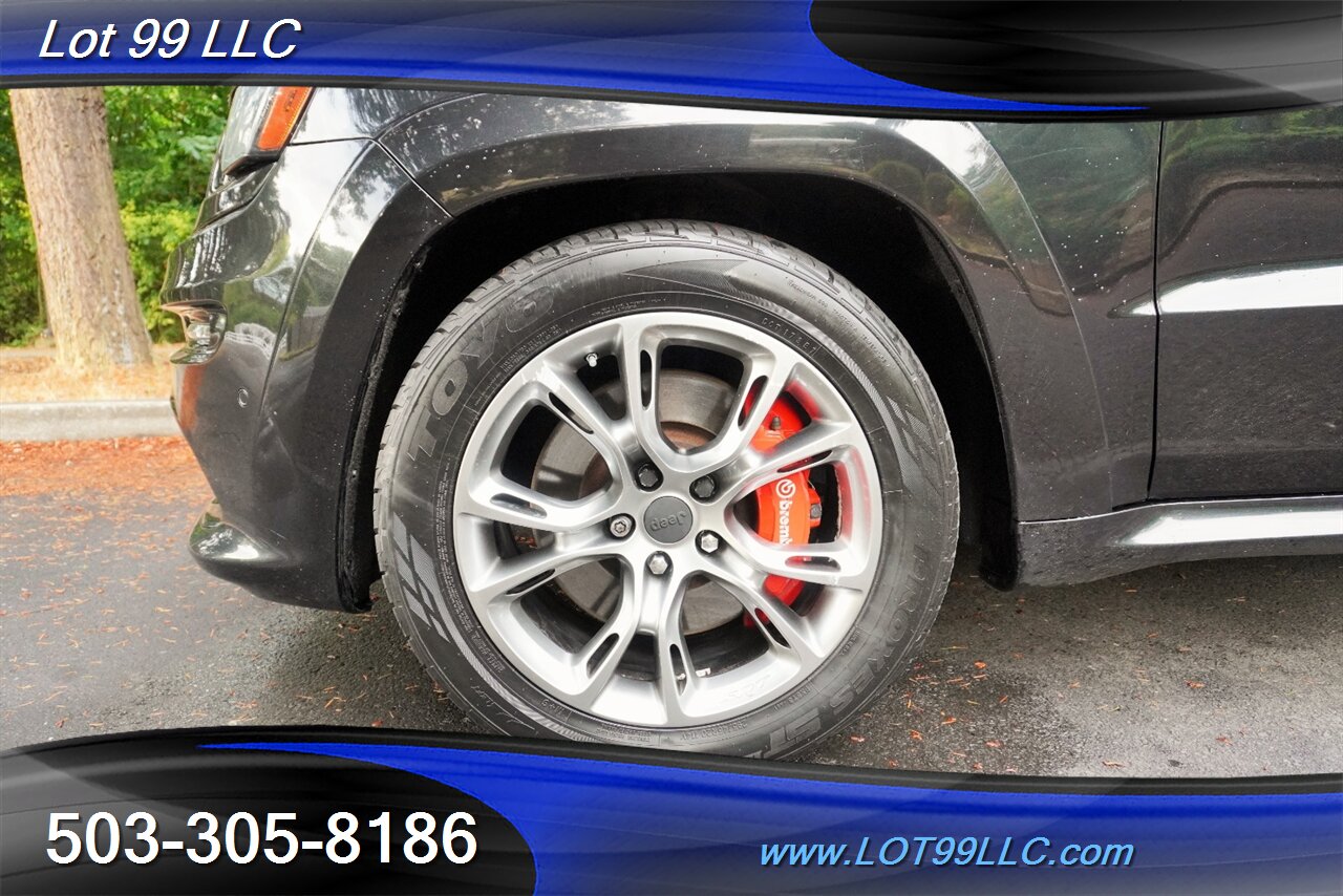 2014 Jeep Grand Cherokee SRT AWD 6.4L Auto Heated Leather Seats Pano Roof  GPS Premium Wheels Newer Tires - Photo 4 - Milwaukie, OR 97267