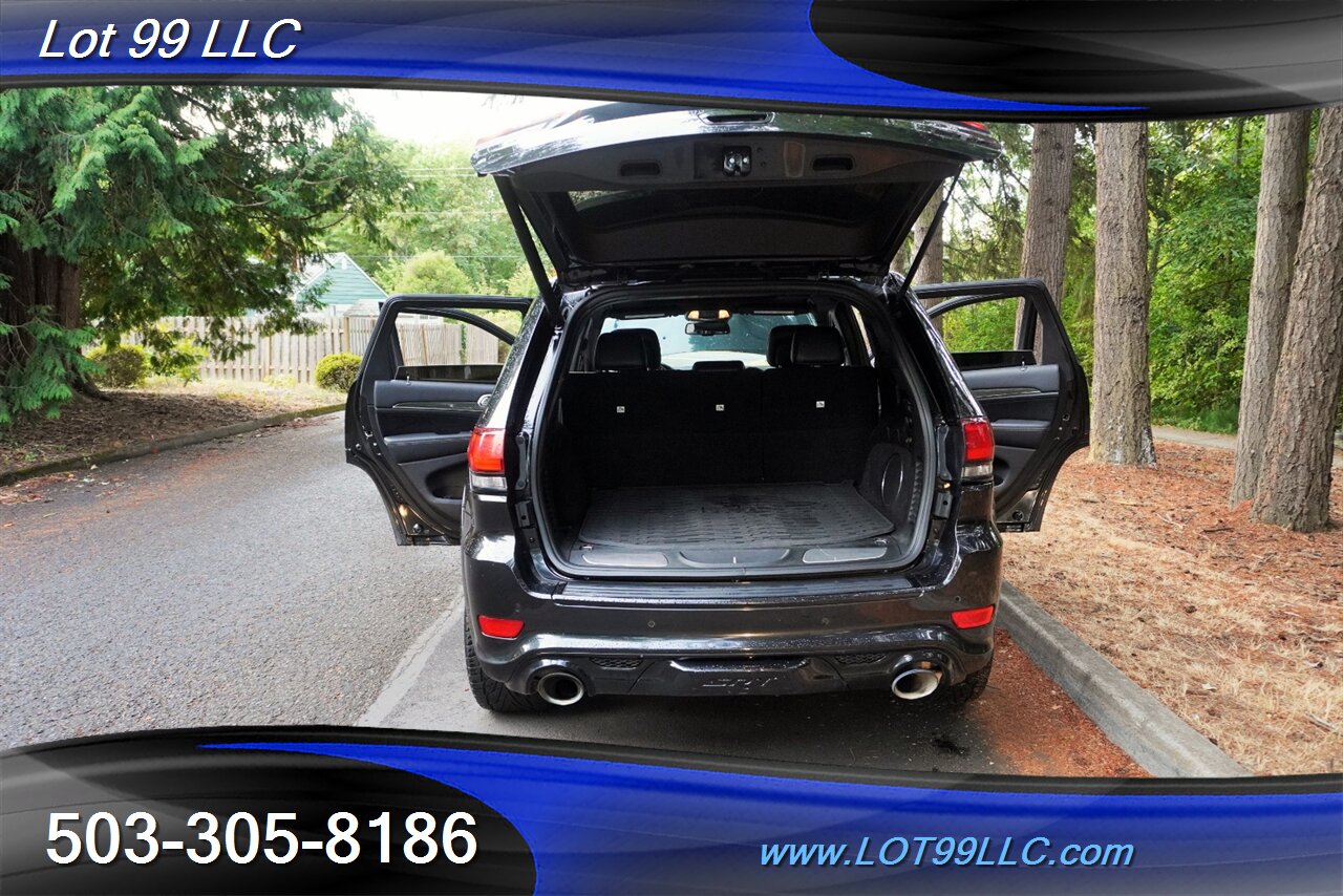 2014 Jeep Grand Cherokee SRT AWD 6.4L Auto Heated Leather Seats Pano Roof  GPS Premium Wheels Newer Tires - Photo 30 - Milwaukie, OR 97267