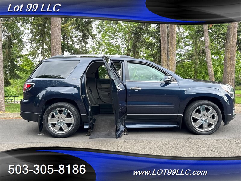 2017 GMC Acadia SLT Limited 29k Wheelchair Ramp Kneeling Leather  Navi Cam New Tires SkyScape Sunroof