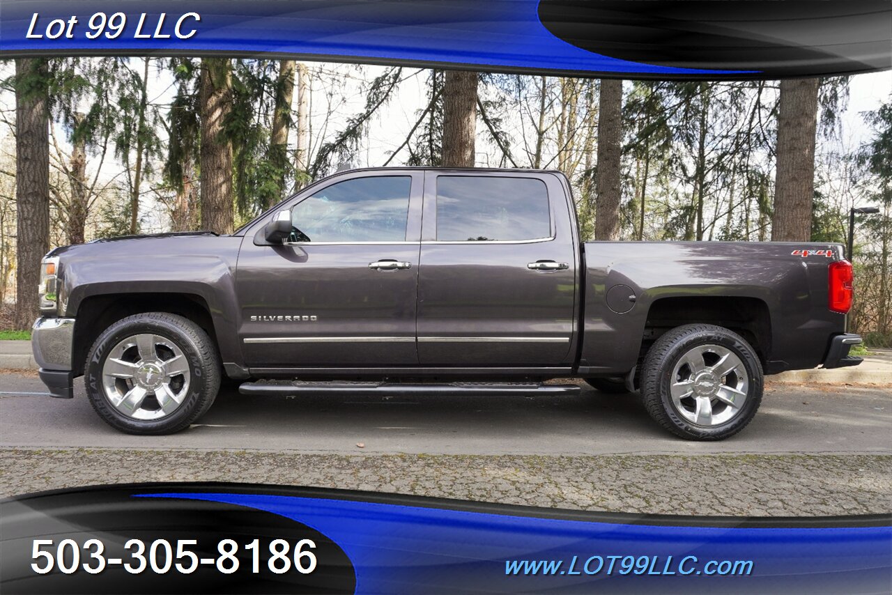 2016 Chevrolet Silverado 1500 LTZ 4X4 V8 5.3L Auto Heated Leather Short Bed DVD  20 Chrome Wheels New Tires - Photo 1 - Milwaukie, OR 97267