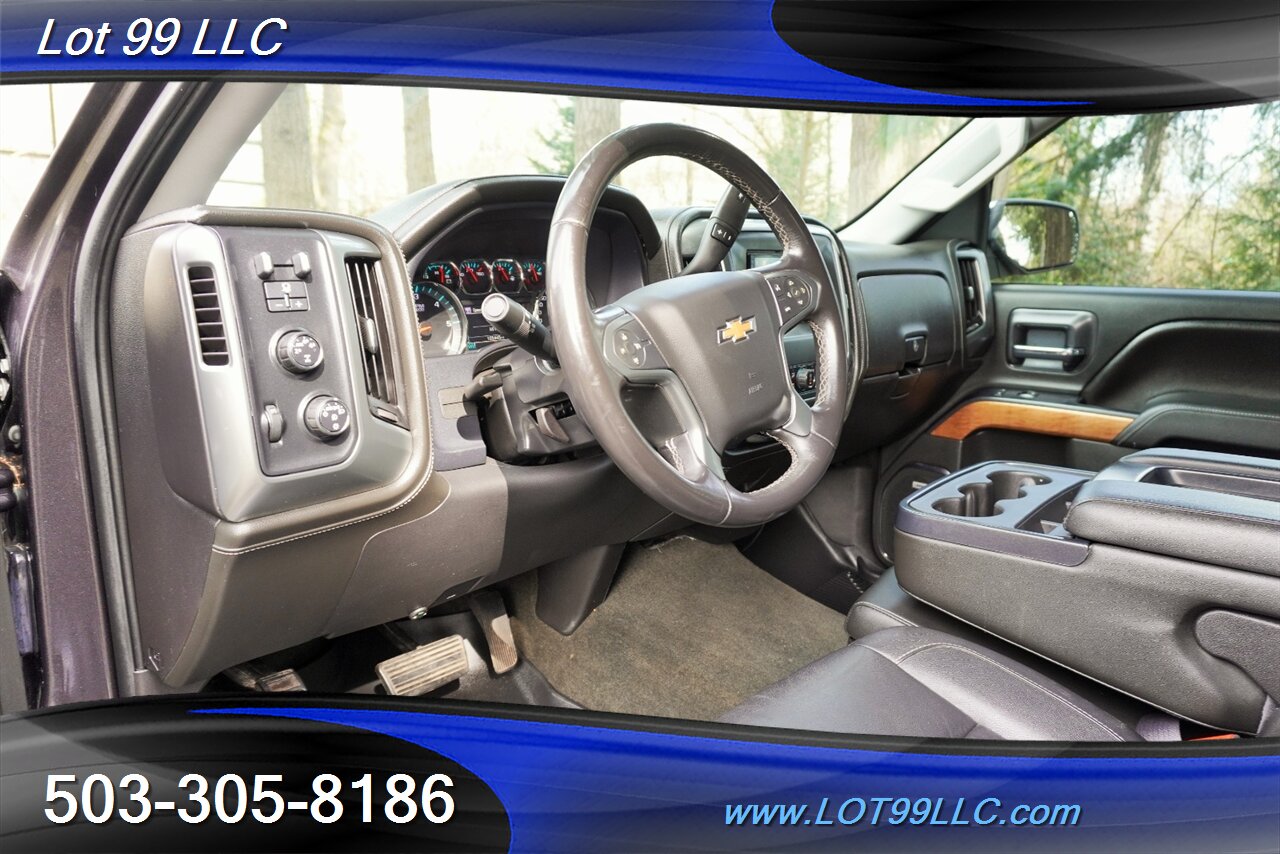 2016 Chevrolet Silverado 1500 LTZ 4X4 V8 5.3L Auto Heated Leather Short Bed DVD  20 Chrome Wheels New Tires - Photo 12 - Milwaukie, OR 97267