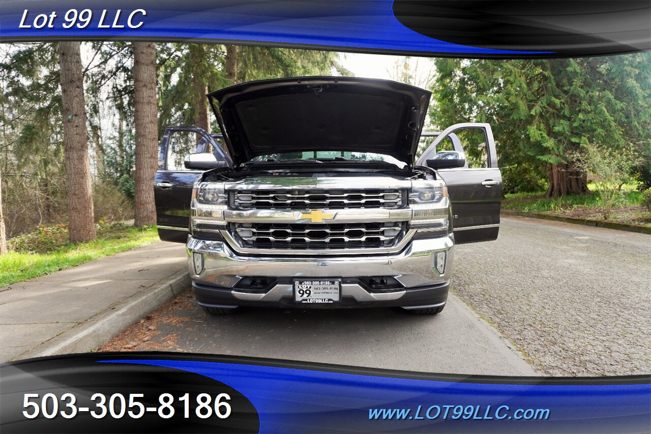 2016 Chevrolet Silverado 1500 LTZ 4X4 V8 5.3L Auto Heated Leather Short Bed DVD  20 Chrome Wheels New Tires - Photo 26 - Milwaukie, OR 97267