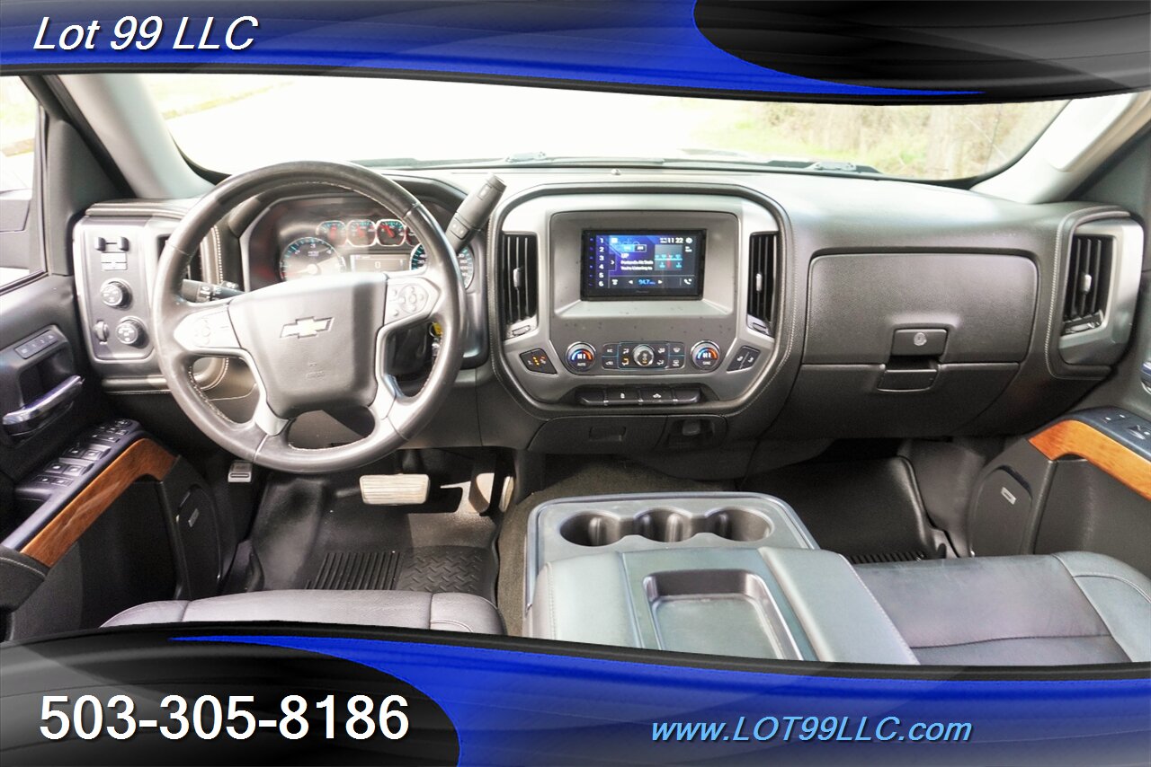 2016 Chevrolet Silverado 1500 LTZ 4X4 V8 5.3L Auto Heated Leather Short Bed DVD  20 Chrome Wheels New Tires - Photo 2 - Milwaukie, OR 97267