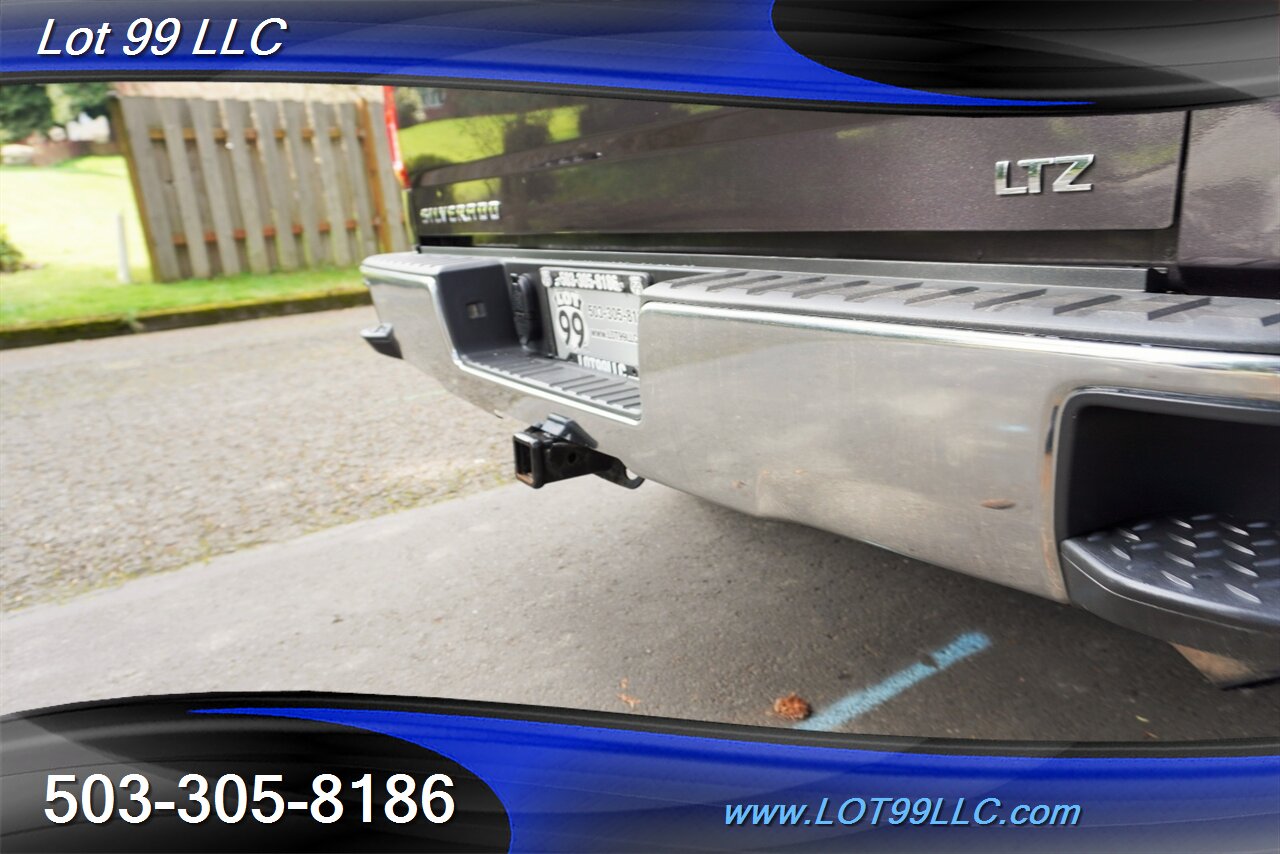 2016 Chevrolet Silverado 1500 LTZ 4X4 V8 5.3L Auto Heated Leather Short Bed DVD  20 Chrome Wheels New Tires - Photo 32 - Milwaukie, OR 97267