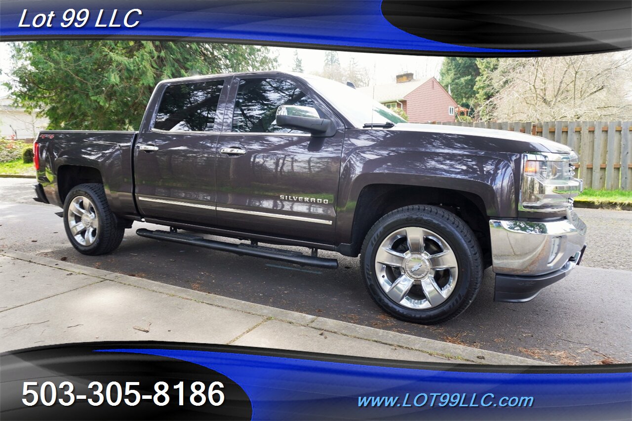 2016 Chevrolet Silverado 1500 LTZ 4X4 V8 5.3L Auto Heated Leather Short Bed DVD  20 Chrome Wheels New Tires - Photo 7 - Milwaukie, OR 97267