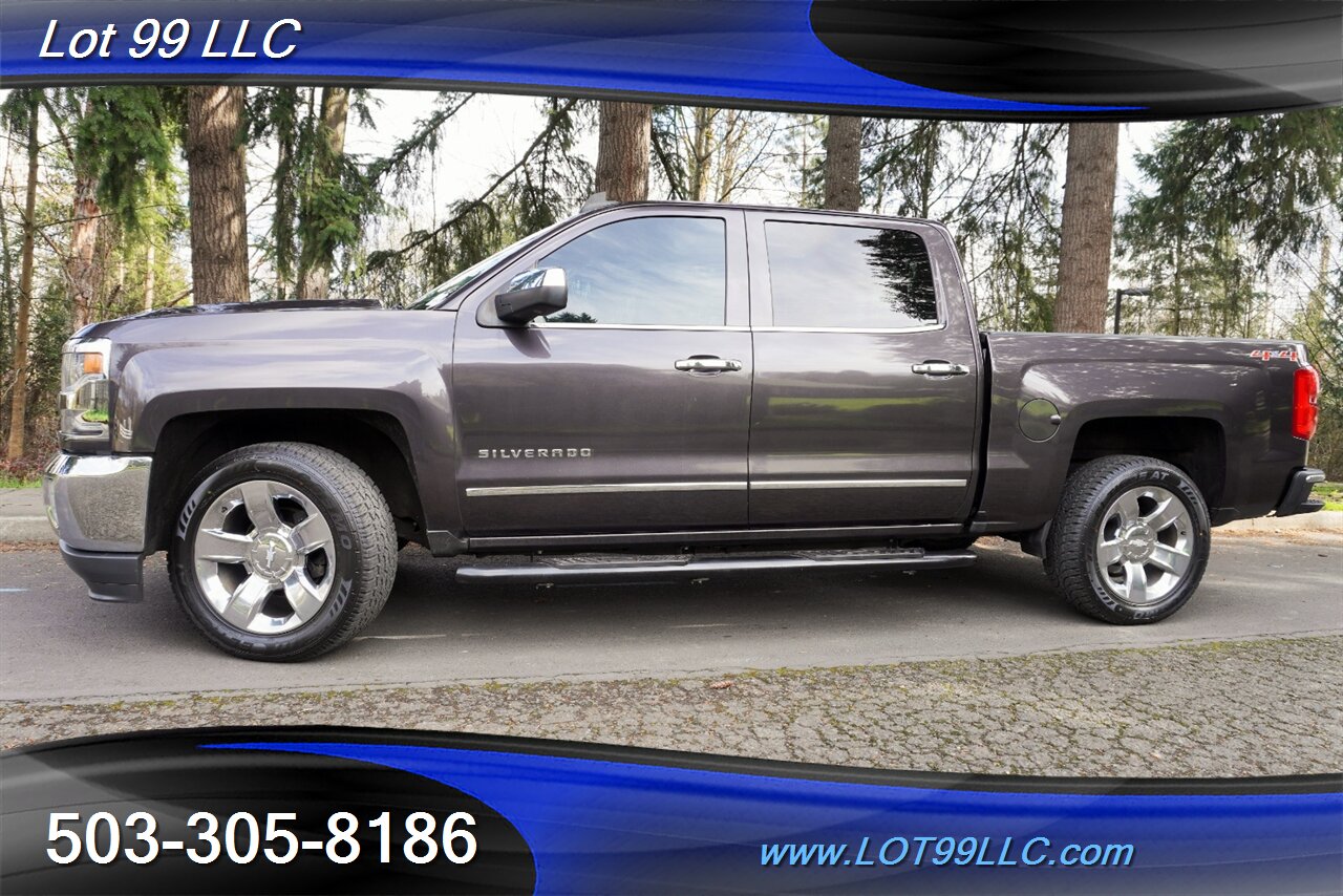 2016 Chevrolet Silverado 1500 LTZ 4X4 V8 5.3L Auto Heated Leather Short Bed DVD  20 Chrome Wheels New Tires - Photo 5 - Milwaukie, OR 97267