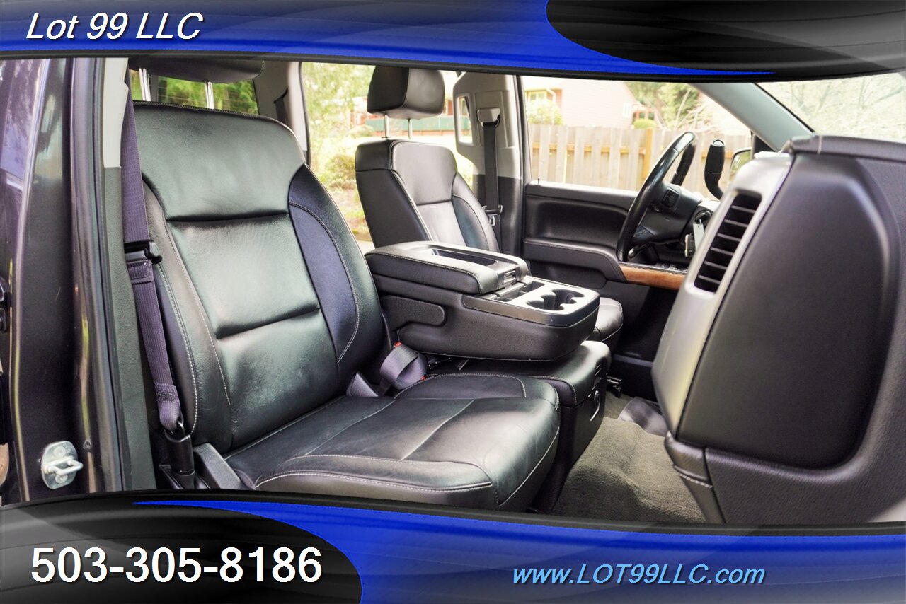 2016 Chevrolet Silverado 1500 LTZ 4X4 V8 5.3L Auto Heated Leather Short Bed DVD  20 Chrome Wheels New Tires - Photo 19 - Milwaukie, OR 97267