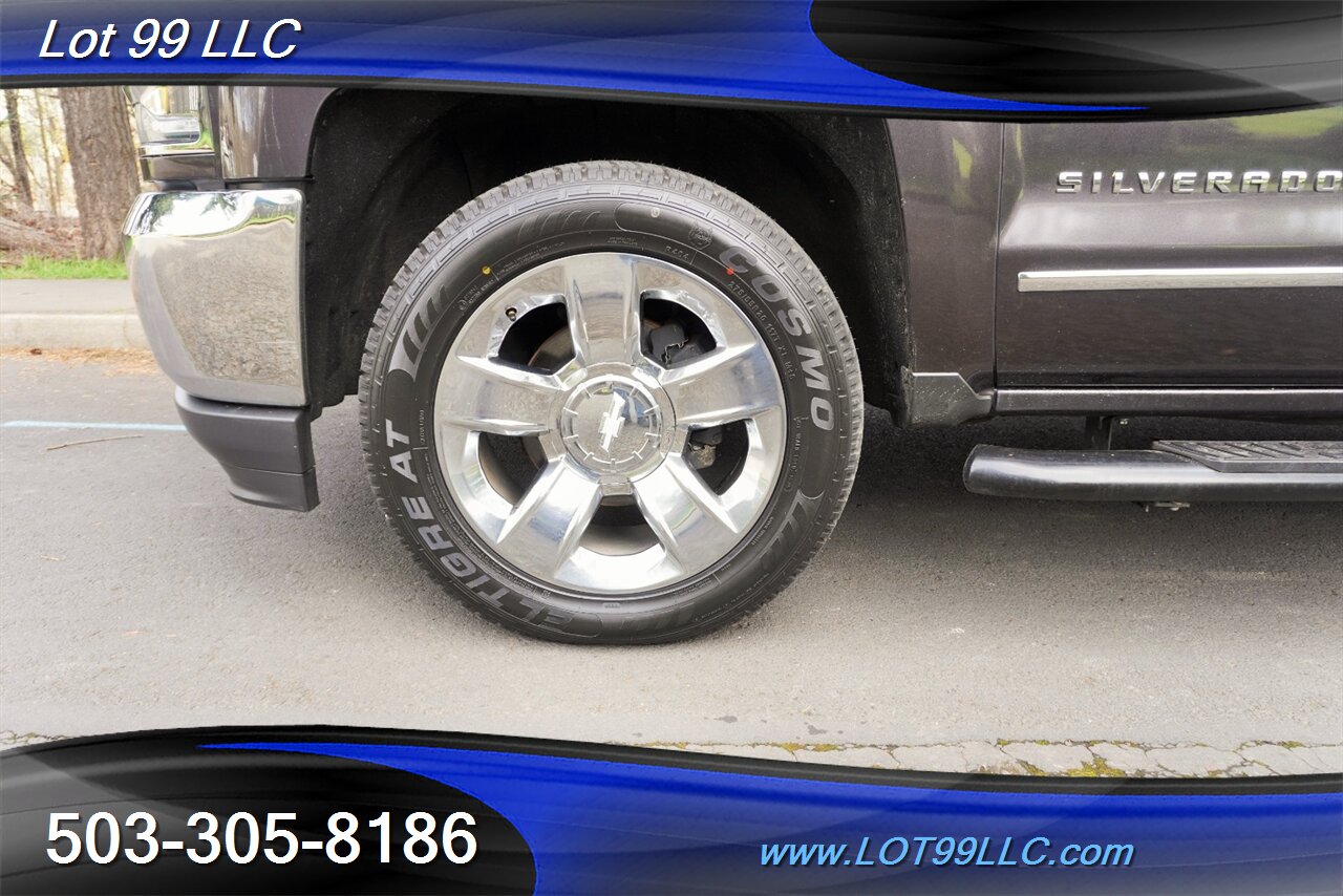 2016 Chevrolet Silverado 1500 LTZ 4X4 V8 5.3L Auto Heated Leather Short Bed DVD  20 Chrome Wheels New Tires - Photo 3 - Milwaukie, OR 97267