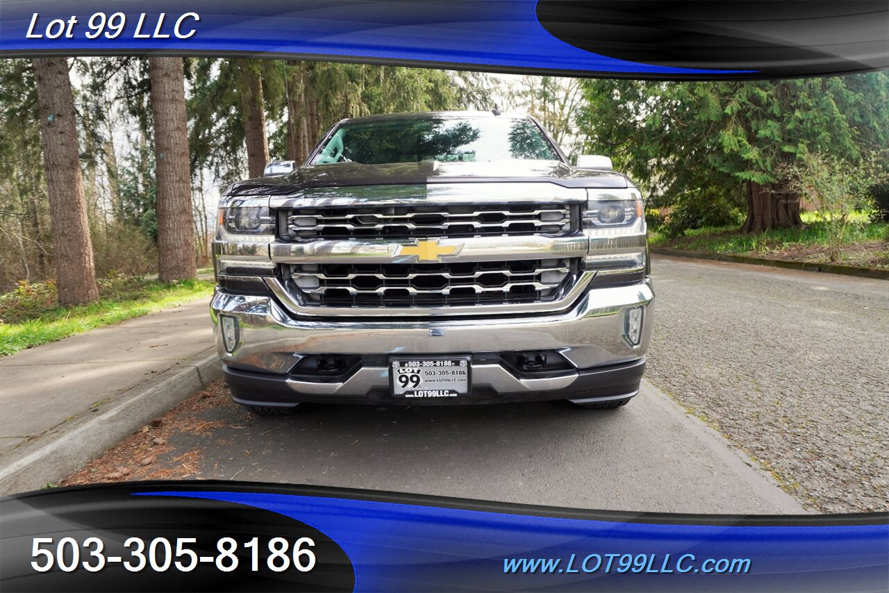 2016 Chevrolet Silverado 1500 LTZ 4X4 V8 5.3L Auto Heated Leather Short Bed DVD  20 Chrome Wheels New Tires - Photo 6 - Milwaukie, OR 97267