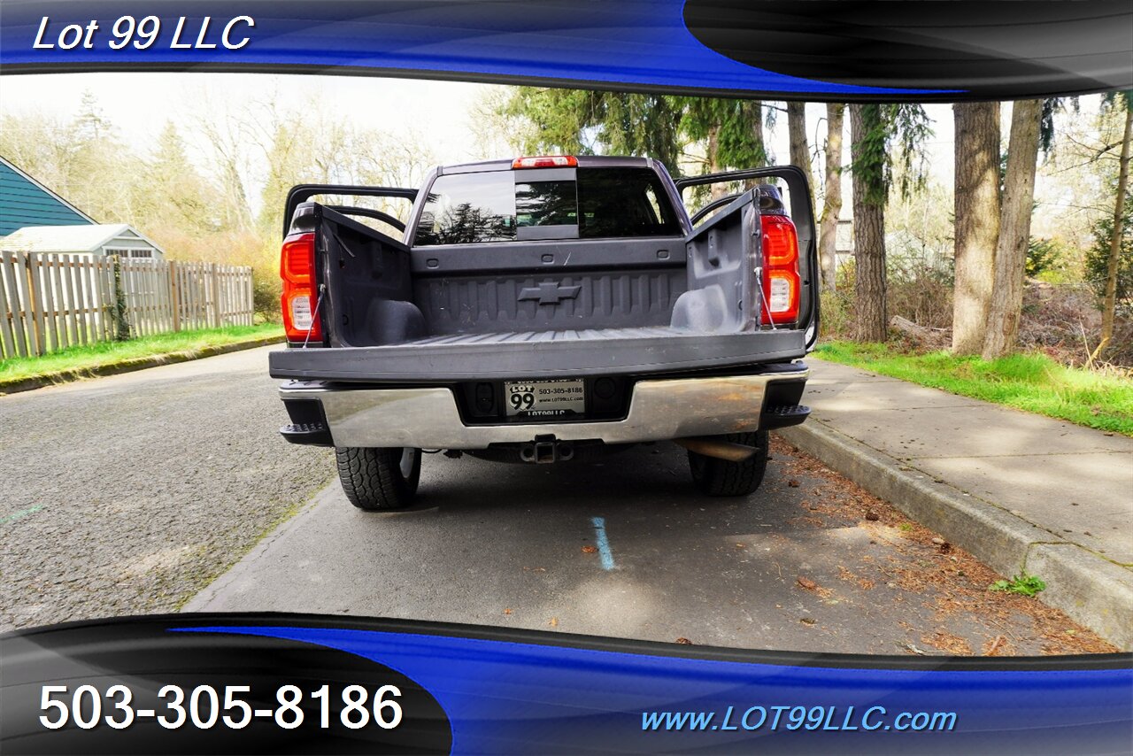 2016 Chevrolet Silverado 1500 LTZ 4X4 V8 5.3L Auto Heated Leather Short Bed DVD  20 Chrome Wheels New Tires - Photo 28 - Milwaukie, OR 97267