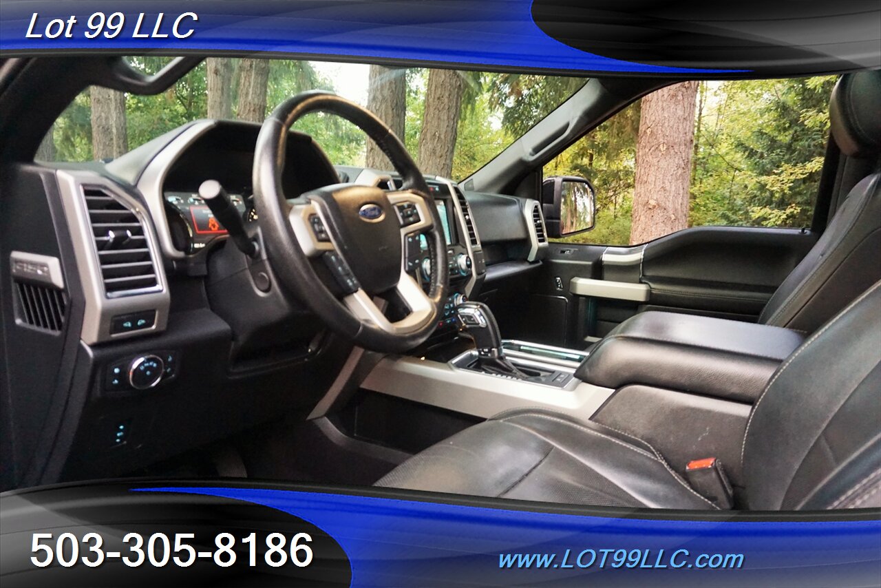 2016 Ford F-150 Lariat 4X4 V6 3.5L ECOBOOST Leather Pano LIFTED   - Photo 12 - Milwaukie, OR 97267