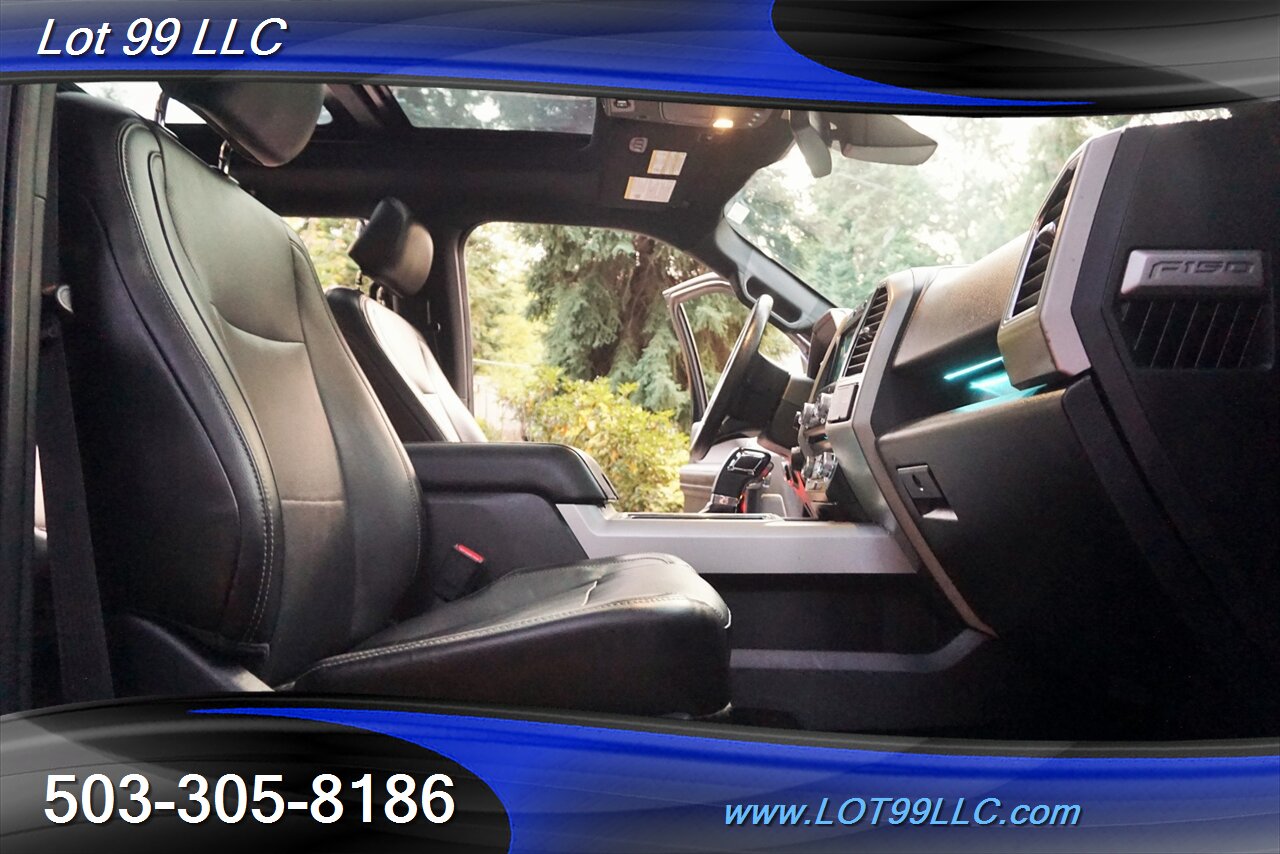 2016 Ford F-150 Lariat 4X4 V6 3.5L ECOBOOST Leather Pano LIFTED   - Photo 20 - Milwaukie, OR 97267