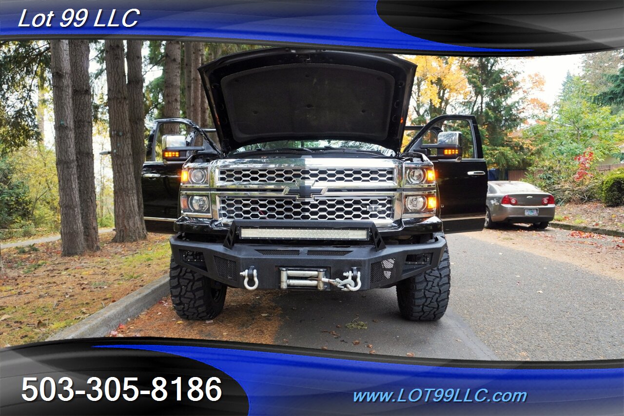 2015 Chevrolet Silverado 1500 LTZ 4X4 V8 5.3L Heated Leather Moon LIFTED 20S 35S   - Photo 28 - Milwaukie, OR 97267