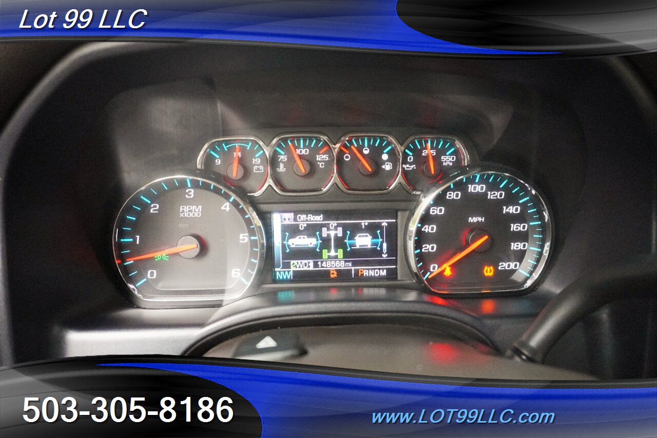 2015 Chevrolet Silverado 1500 LTZ 4X4 V8 5.3L Heated Leather Moon LIFTED 20S 35S   - Photo 20 - Milwaukie, OR 97267