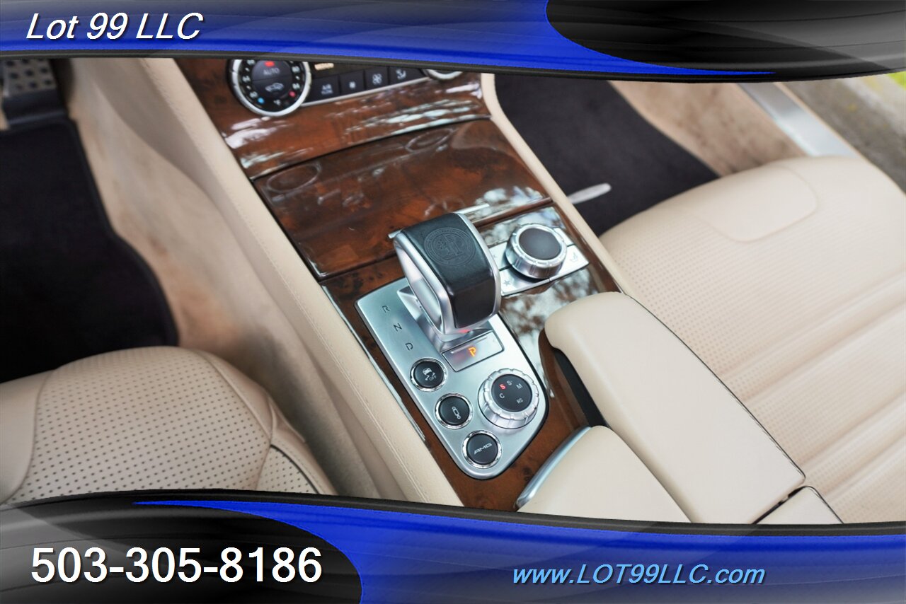 2013 Mercedes-Benz SL 63 AMG Hard Top Convertible Only 37K LOW MILES  Heated AC Leather Seats Pano Roof BLACK AMG Wheels Newer Tires - Photo 24 - Milwaukie, OR 97267