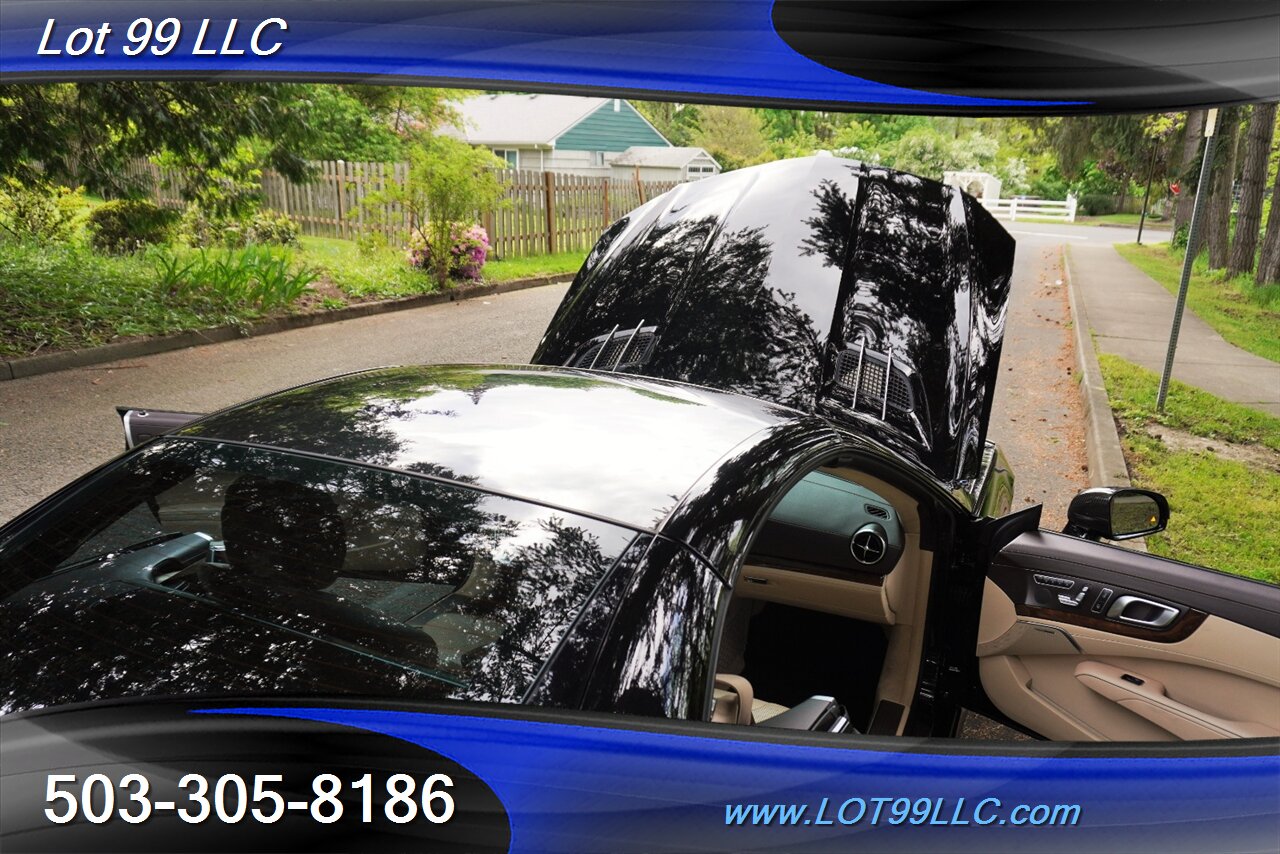 2013 Mercedes-Benz SL 63 AMG Hard Top Convertible Only 37K LOW MILES  Heated AC Leather Seats Pano Roof BLACK AMG Wheels Newer Tires - Photo 36 - Milwaukie, OR 97267