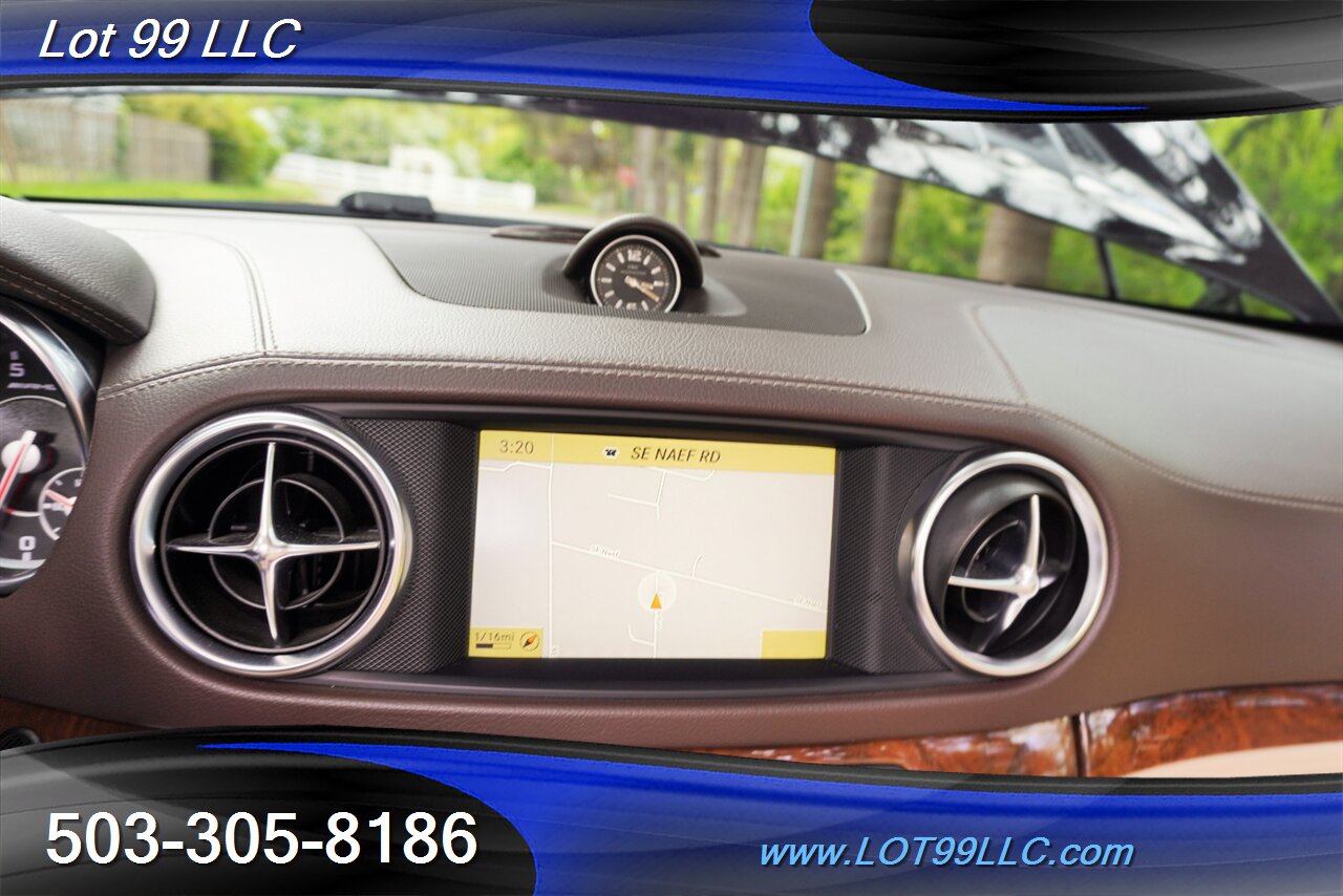 2013 Mercedes-Benz SL 63 AMG Hard Top Convertible Only 37K LOW MILES  Heated AC Leather Seats Pano Roof BLACK AMG Wheels Newer Tires - Photo 22 - Milwaukie, OR 97267