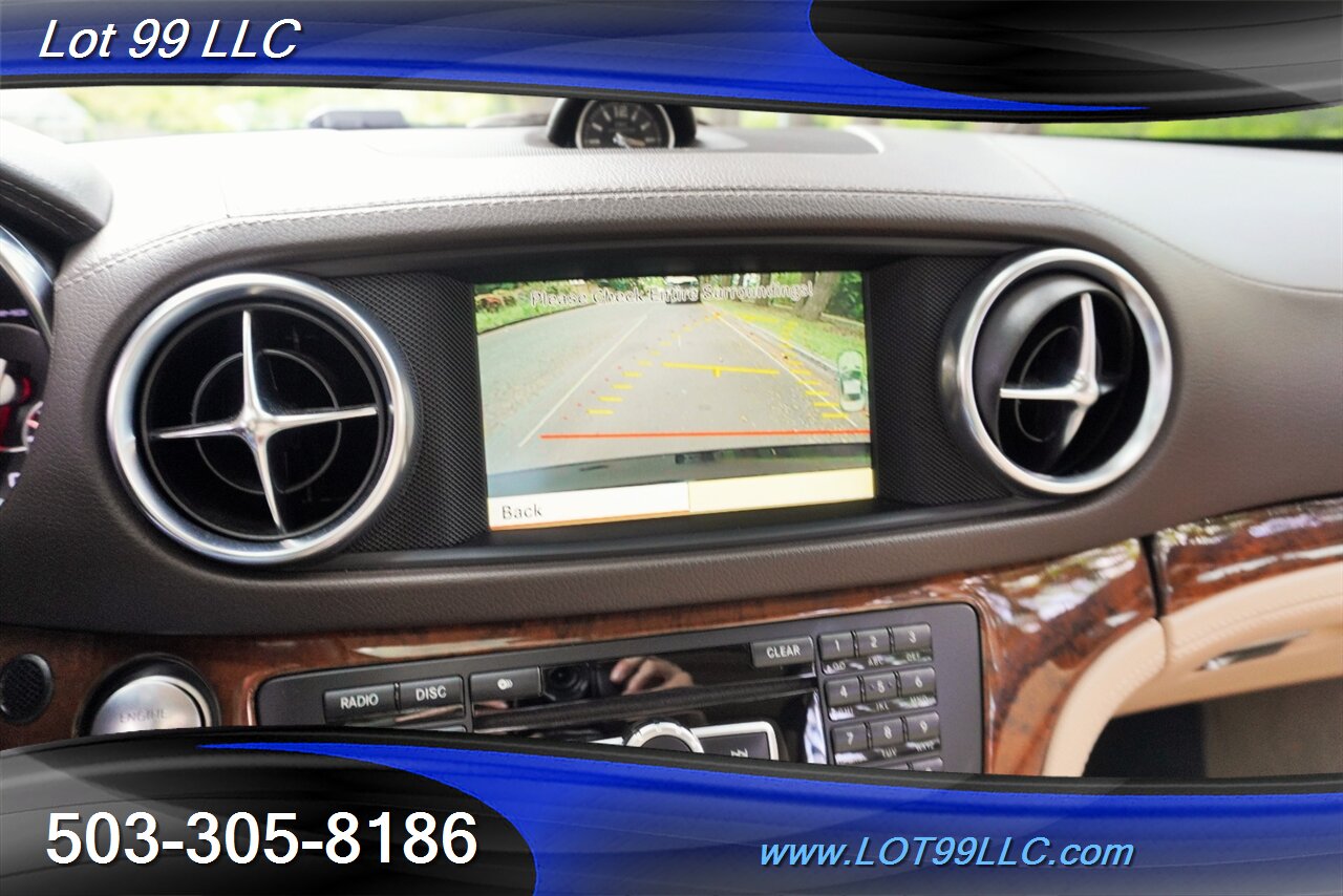 2013 Mercedes-Benz SL 63 AMG Hard Top Convertible Only 37K LOW MILES  Heated AC Leather Seats Pano Roof BLACK AMG Wheels Newer Tires - Photo 44 - Milwaukie, OR 97267