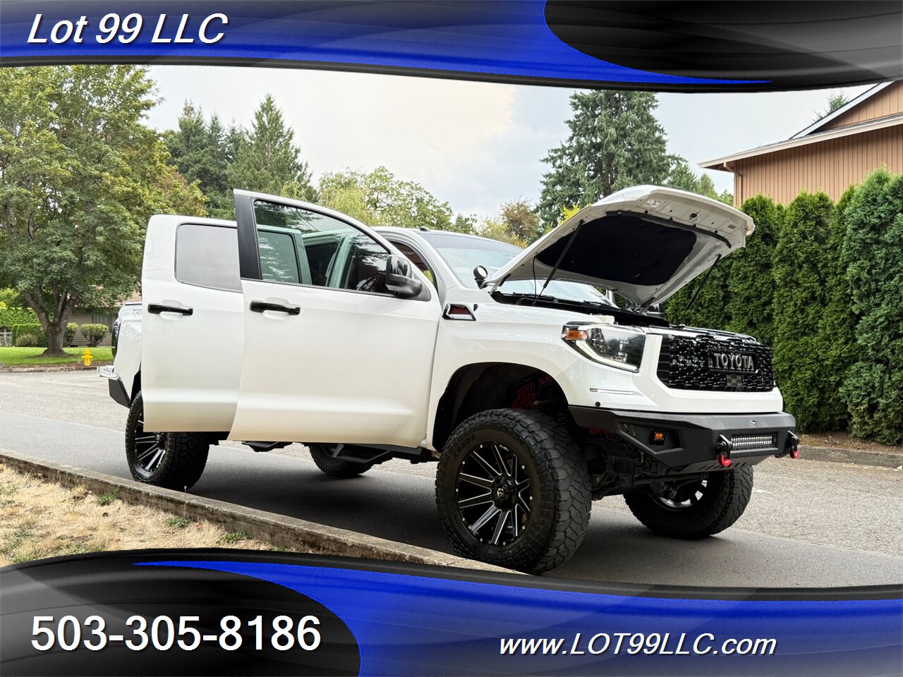 2019 Toyota Tundra TRD Pro 4x4 Lifted 97k RED LEATHER Bumpers - Photo 55 - Milwaukie, OR 97267