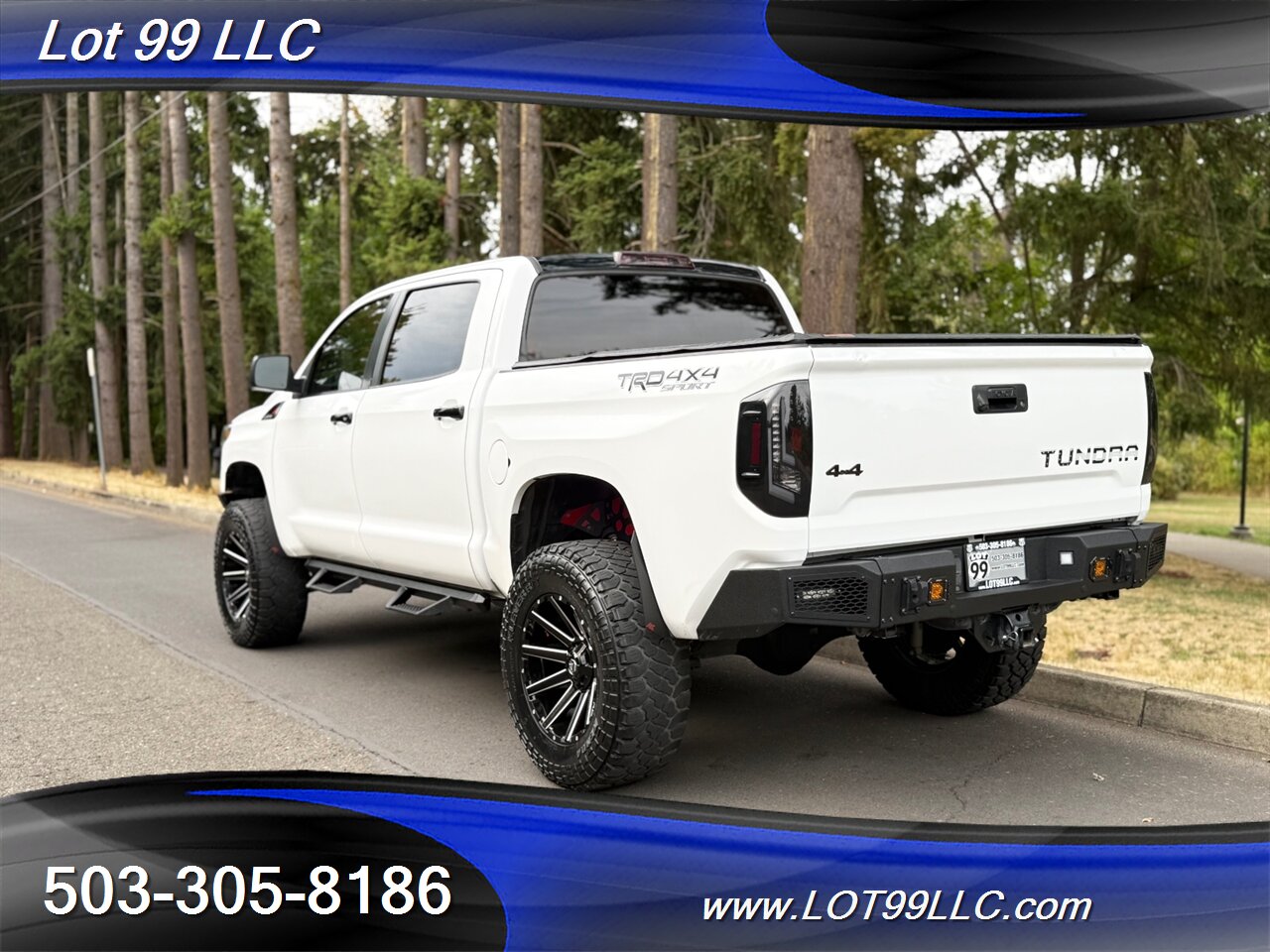 2019 Toyota Tundra TRD Pro 4x4 Lifted 97k RED LEATHER Bumpers - Photo 10 - Milwaukie, OR 97267