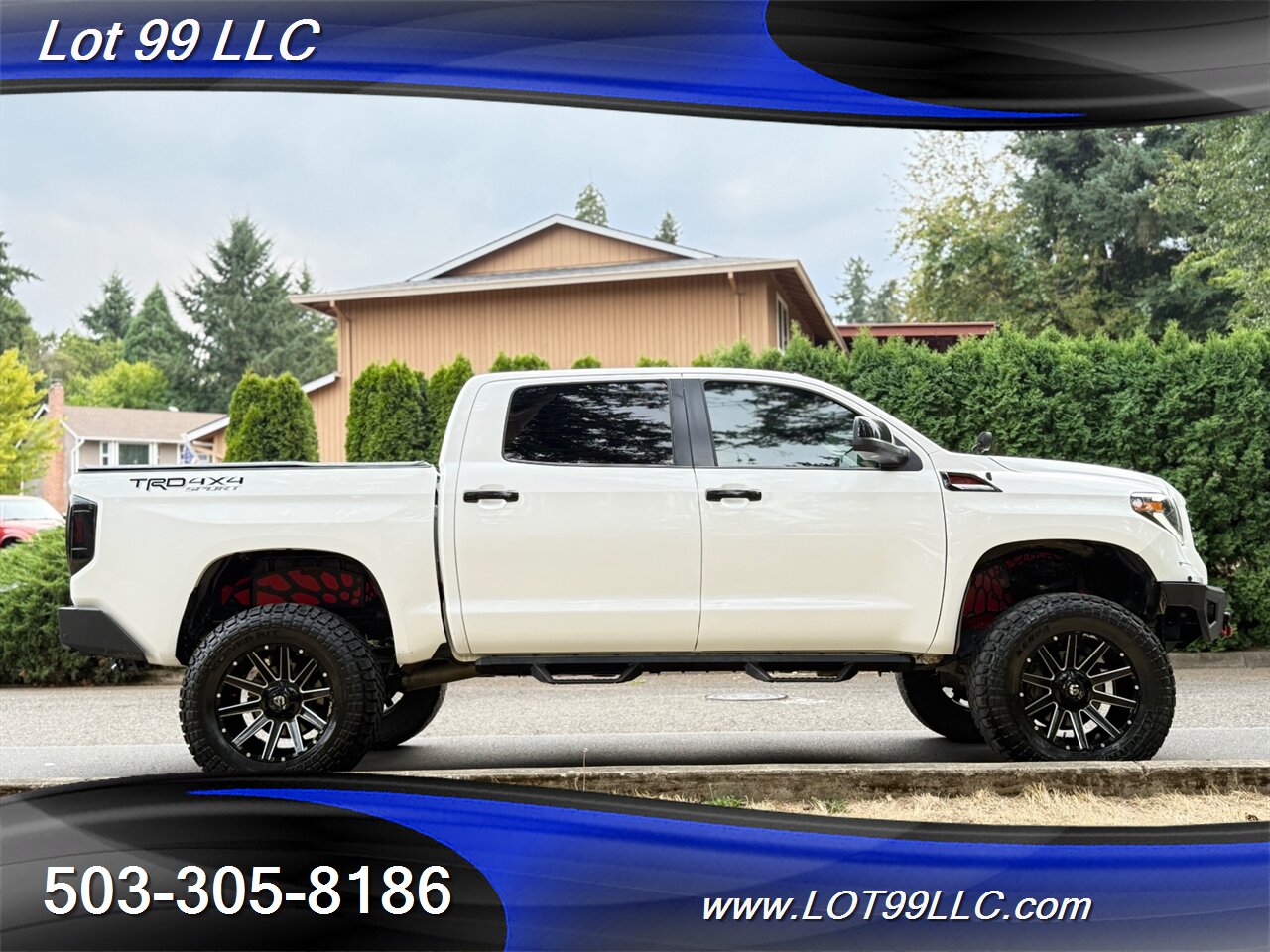 2019 Toyota Tundra TRD Pro 4x4 Lifted 97k RED LEATHER Bumpers - Photo 7 - Milwaukie, OR 97267