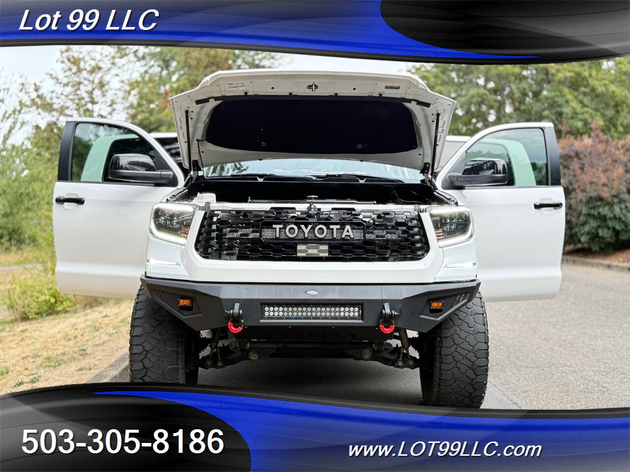 2019 Toyota Tundra TRD Pro 4x4 Lifted 97k RED LEATHER Bumpers - Photo 50 - Milwaukie, OR 97267