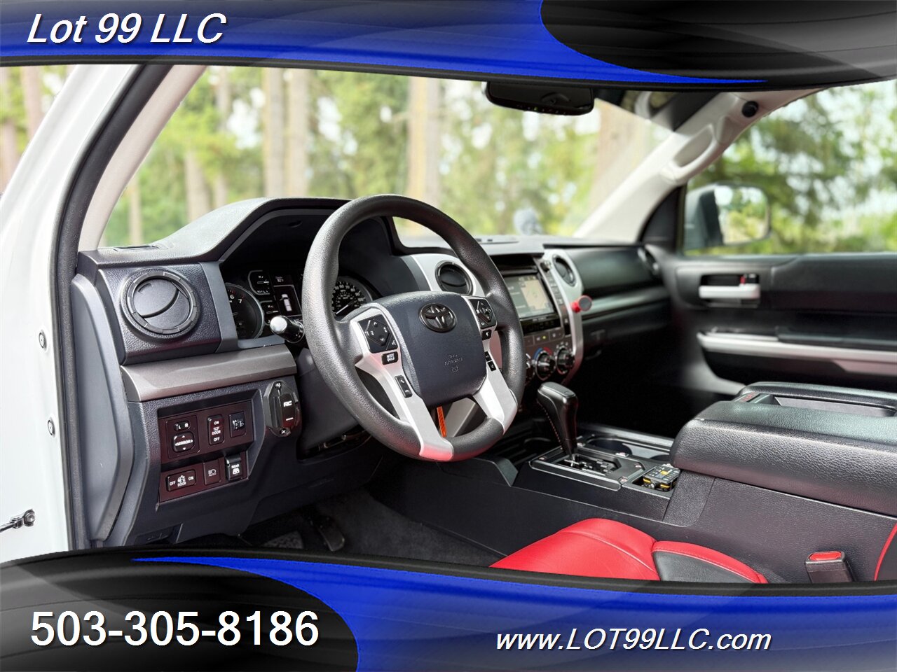 2019 Toyota Tundra TRD Pro 4x4 Lifted 97k RED LEATHER Bumpers - Photo 26 - Milwaukie, OR 97267