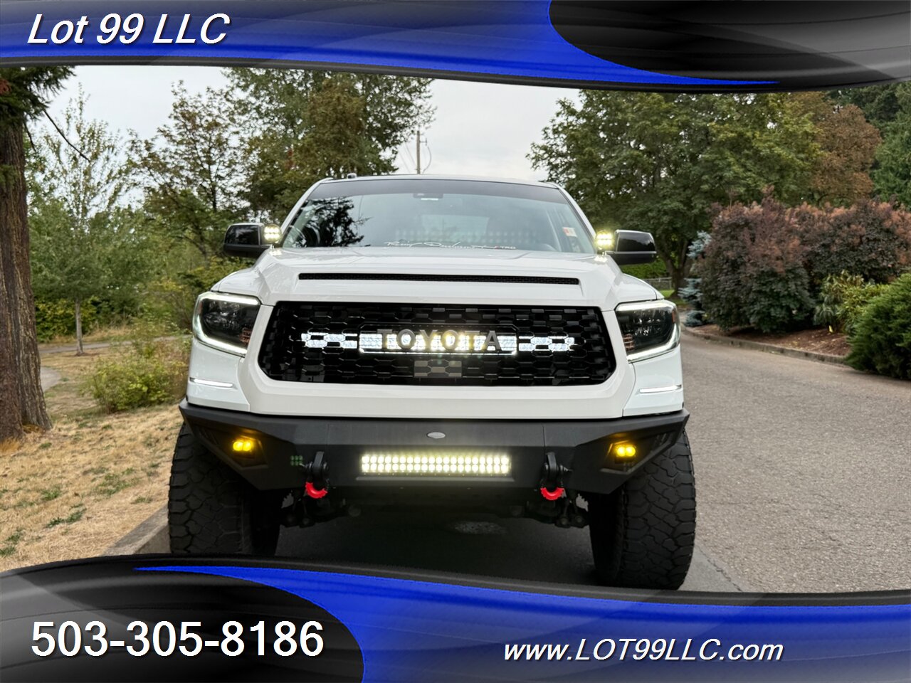 2019 Toyota Tundra TRD Pro 4x4 Lifted 97k RED LEATHER Bumpers - Photo 23 - Milwaukie, OR 97267