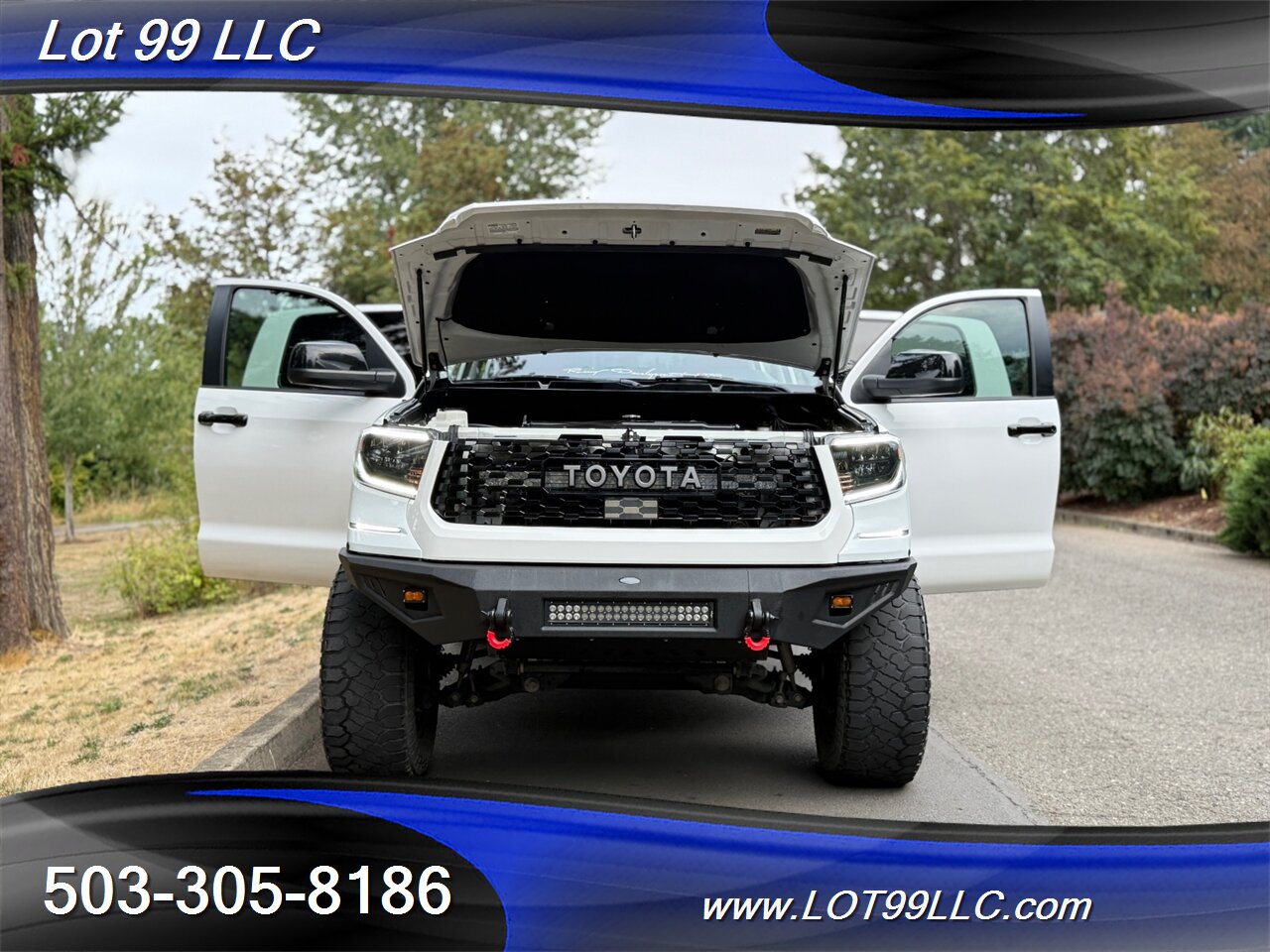 2019 Toyota Tundra TRD Pro 4x4 Lifted 97k RED LEATHER Bumpers - Photo 49 - Milwaukie, OR 97267