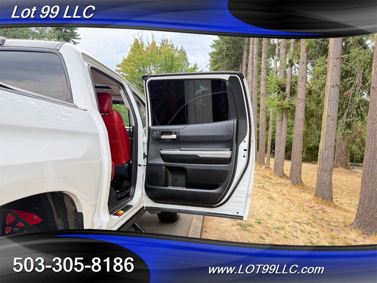 2019 Toyota Tundra TRD Pro 4x4 Lifted 97k RED LEATHER Bumpers - Photo 41 - Milwaukie, OR 97267