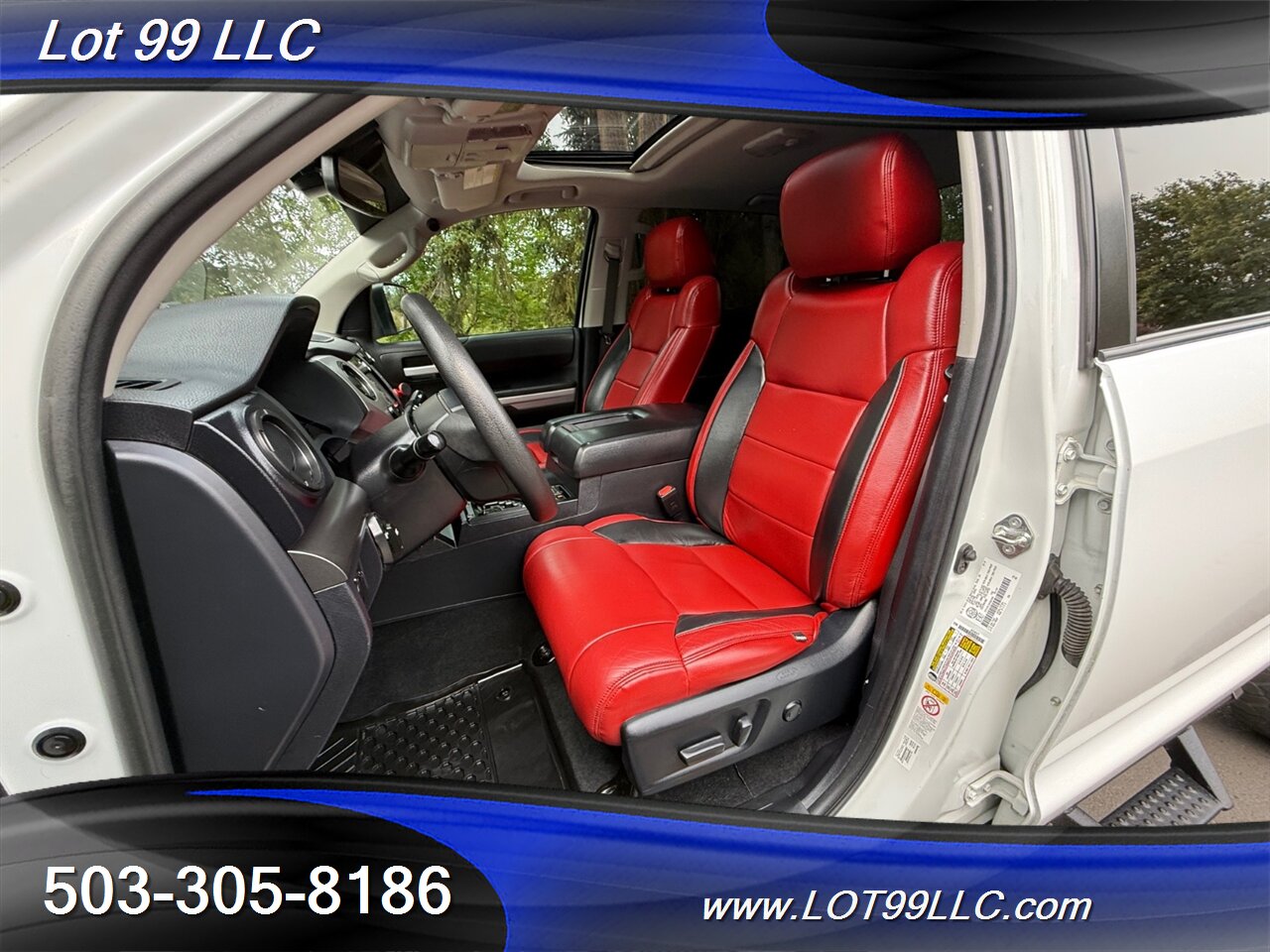 2019 Toyota Tundra TRD Pro 4x4 Lifted 97k RED LEATHER Bumpers - Photo 30 - Milwaukie, OR 97267