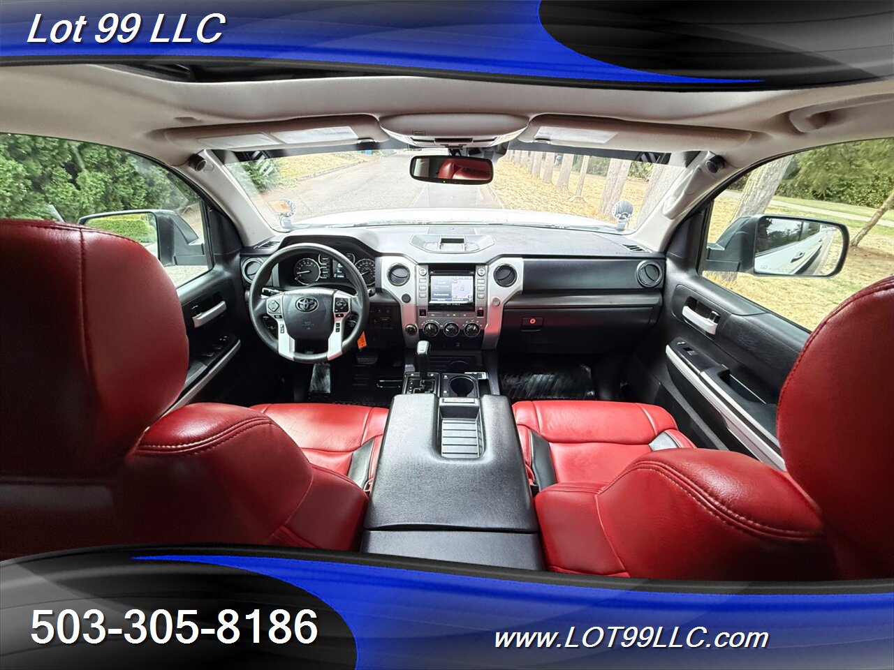 2019 Toyota Tundra TRD Pro 4x4 Lifted 97k RED LEATHER Bumpers - Photo 25 - Milwaukie, OR 97267