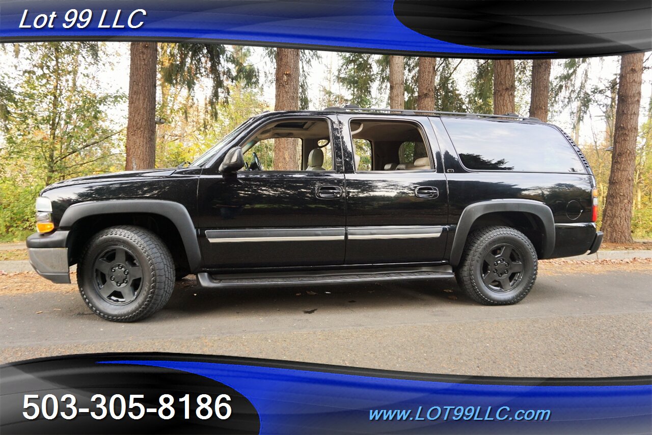 2004 Chevrolet Suburban 1500 LT 4X4 V8 5.3L Auto Heated Leather 3 row DVD   - Photo 5 - Milwaukie, OR 97267