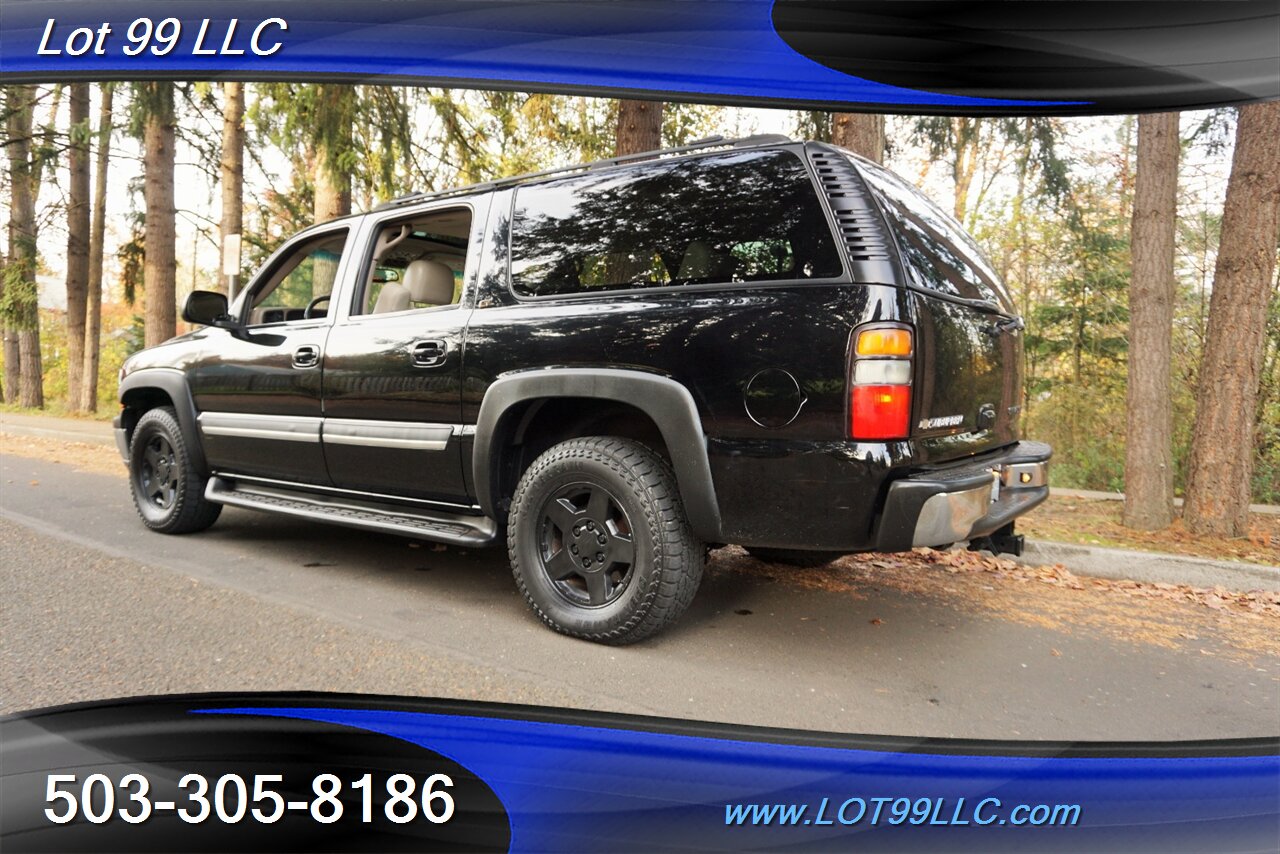 2004 Chevrolet Suburban 1500 LT 4X4 V8 5.3L Auto Heated Leather 3 row DVD   - Photo 12 - Milwaukie, OR 97267