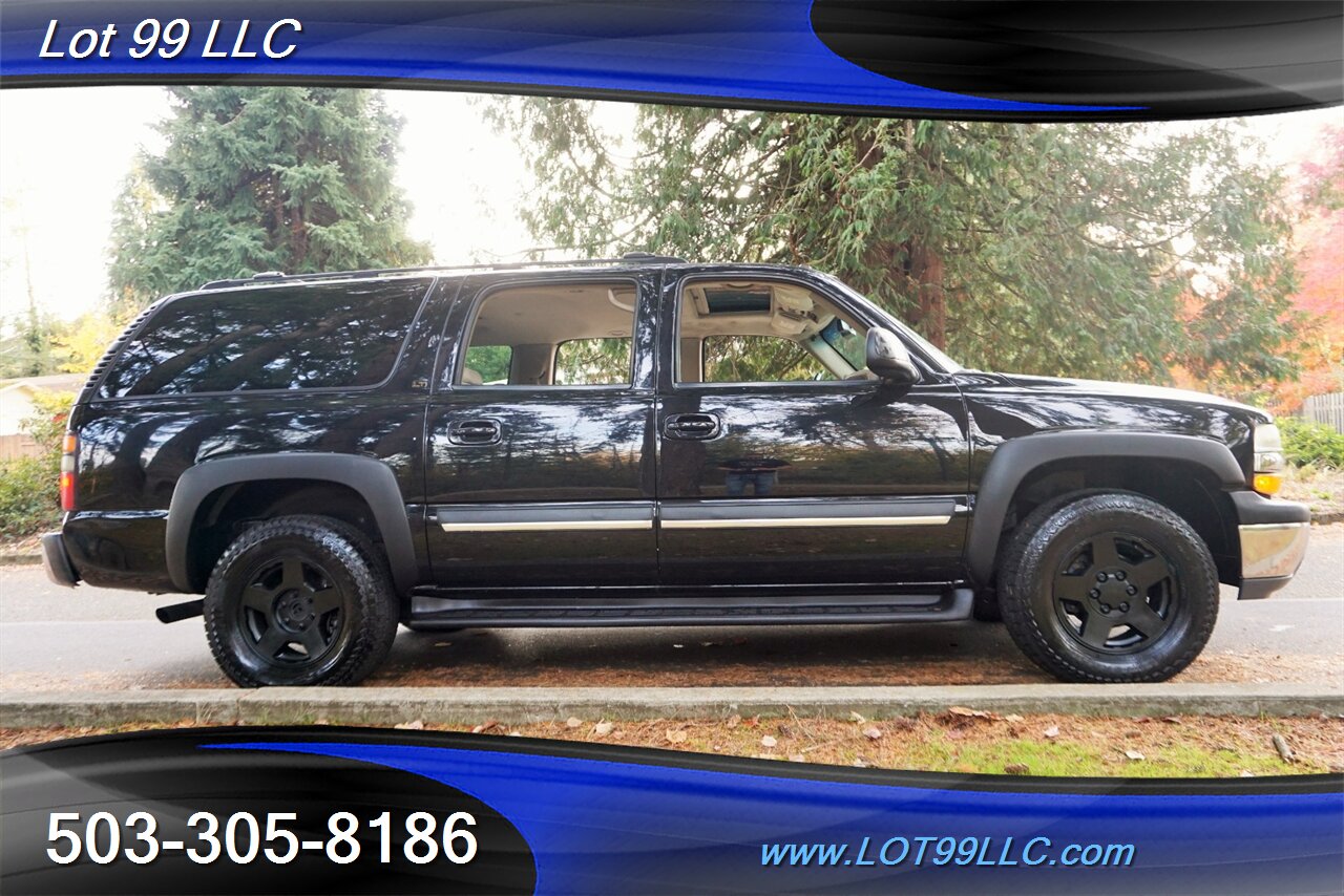 2004 Chevrolet Suburban 1500 LT 4X4 V8 5.3L Auto Heated Leather 3 row DVD   - Photo 9 - Milwaukie, OR 97267