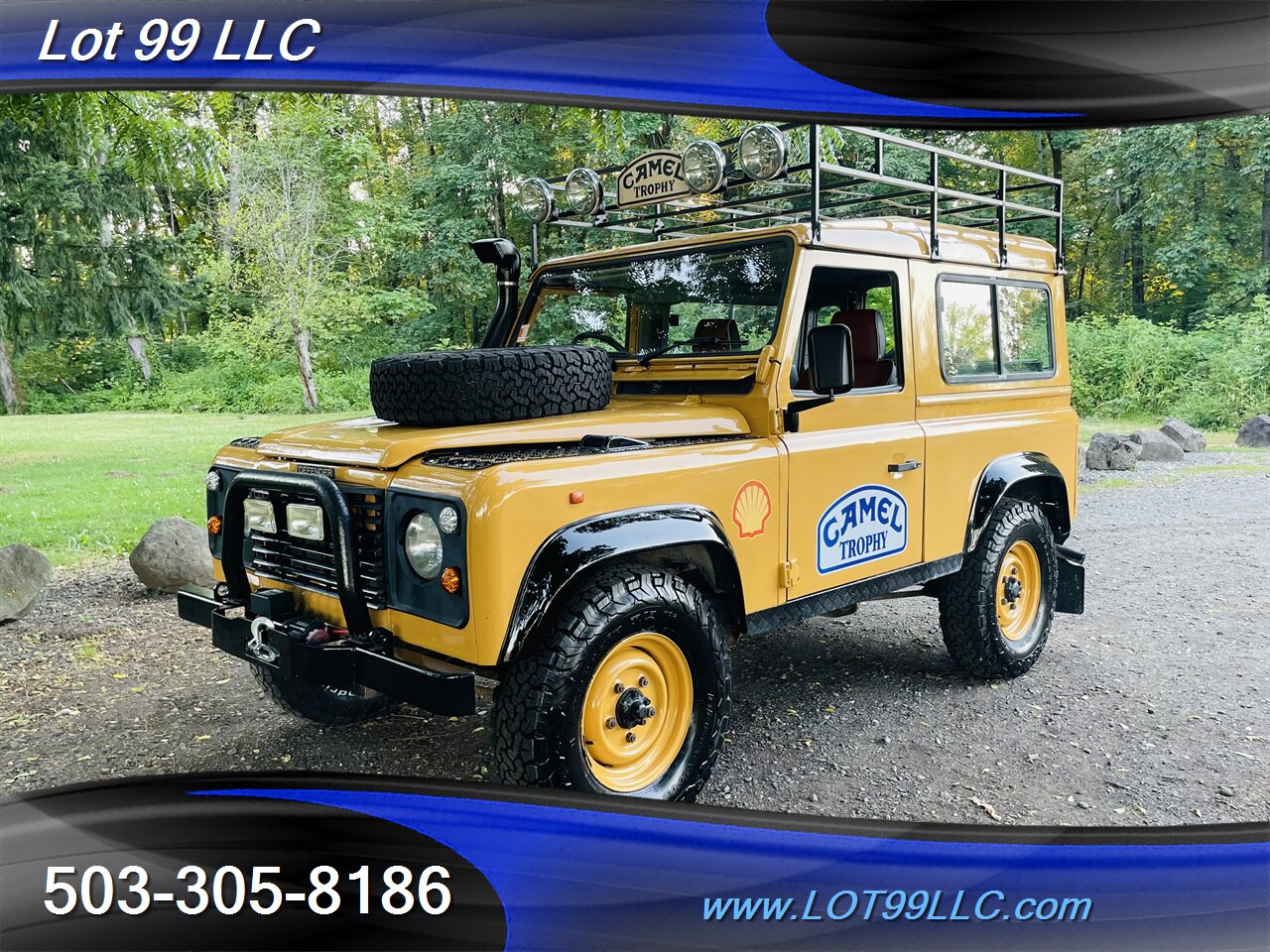 1997 Land Rover Defender 90 RHD CAMEL TROPHY 4x4   - Photo 2 - Milwaukie, OR 97267